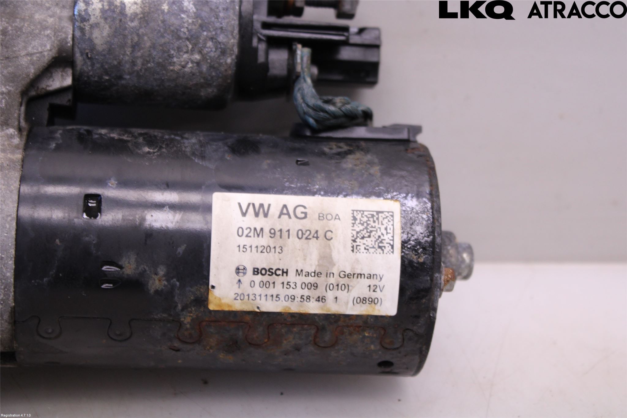 Volkswagen VW PASSAT 11-14 Startmotor Diesel