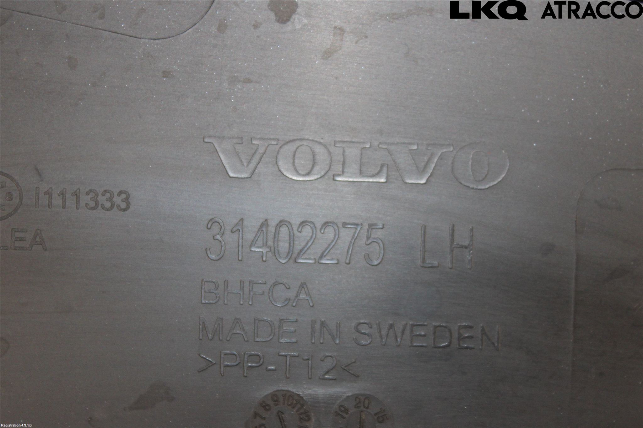 Volvo V90 17->> Torpedplåt-Torpedplast