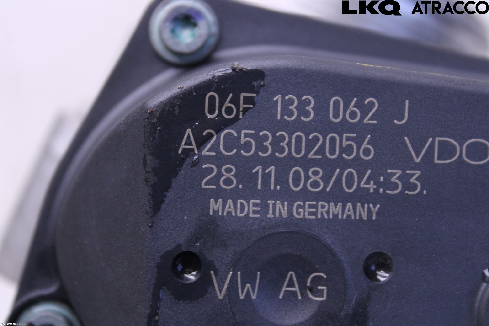 Audi A5 07-16 Injspjällhus