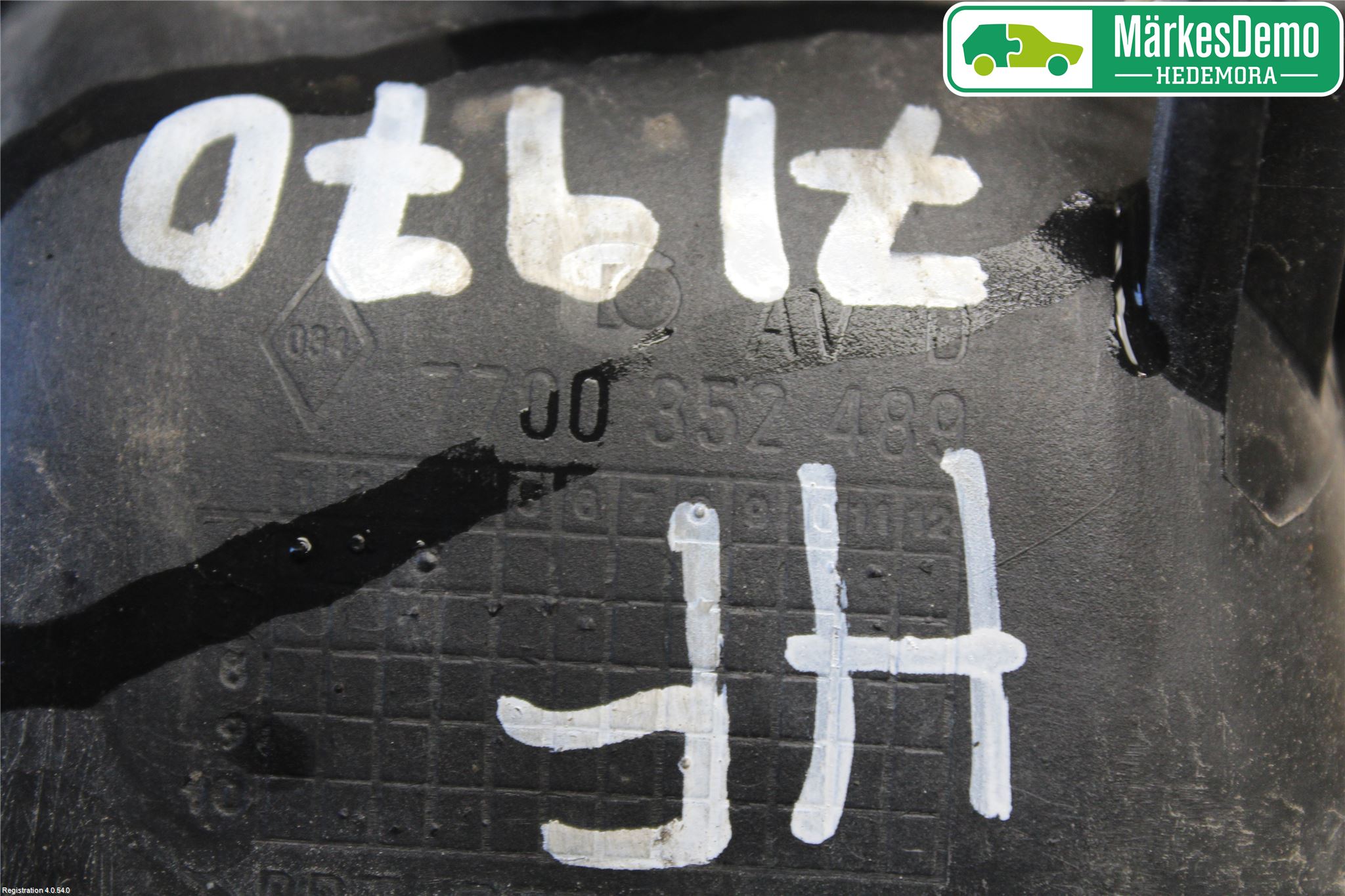 Renault MASTER III  04-10 Dörrhandtag Yttre Hö