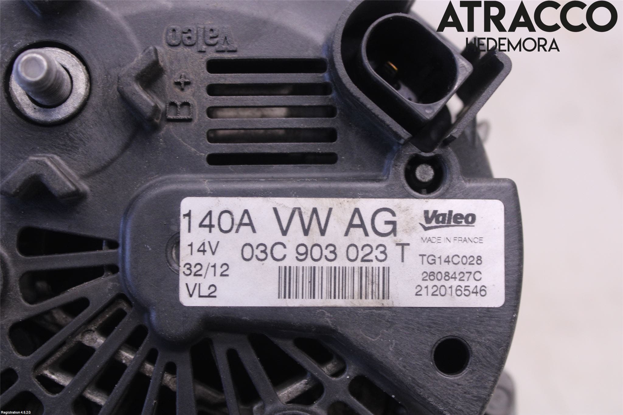 Volkswagen VW PASSAT 11-14 Generator
