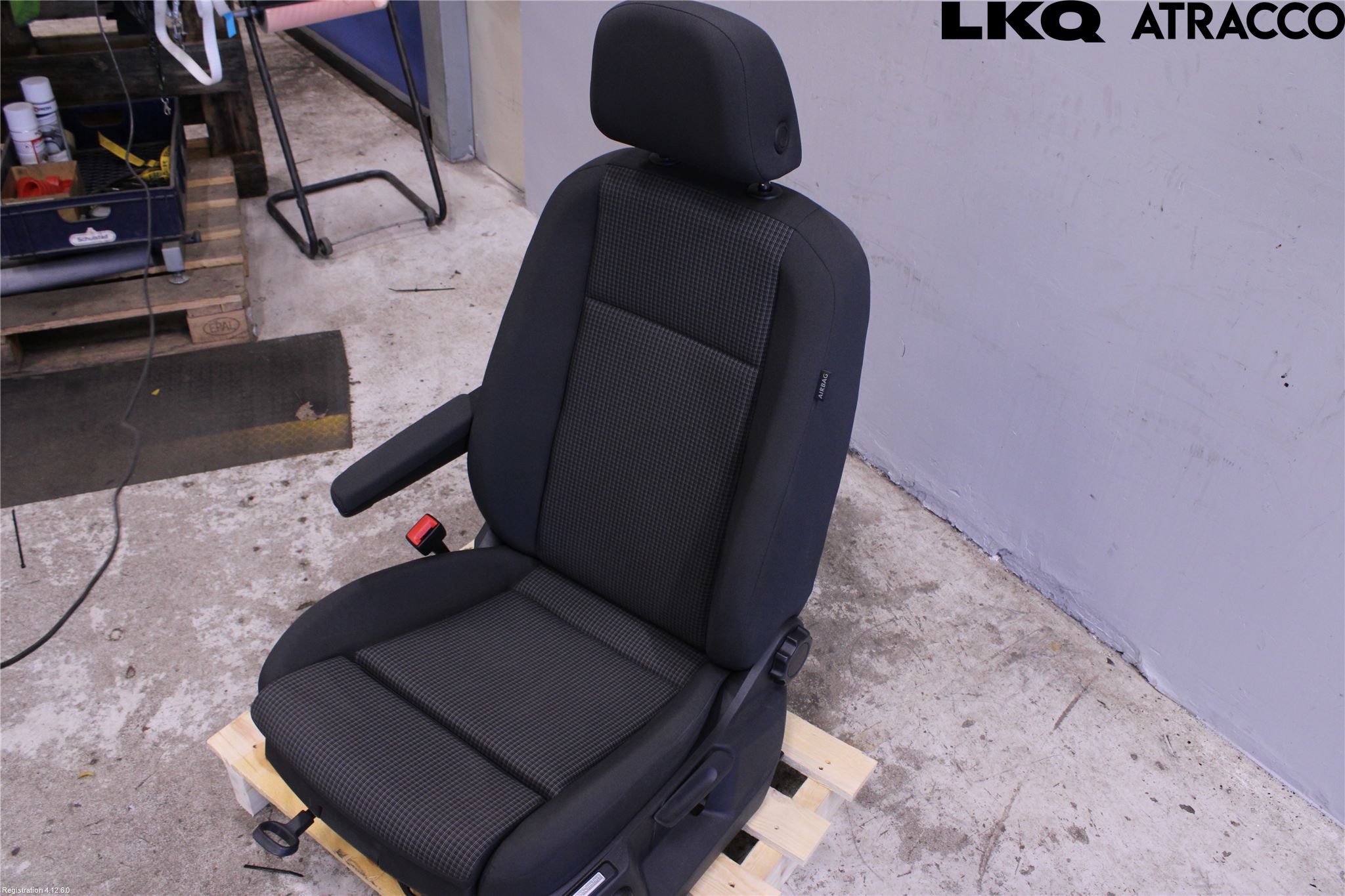 Volkswagen VW CADDY 21- Inredning Stol Fram Vä