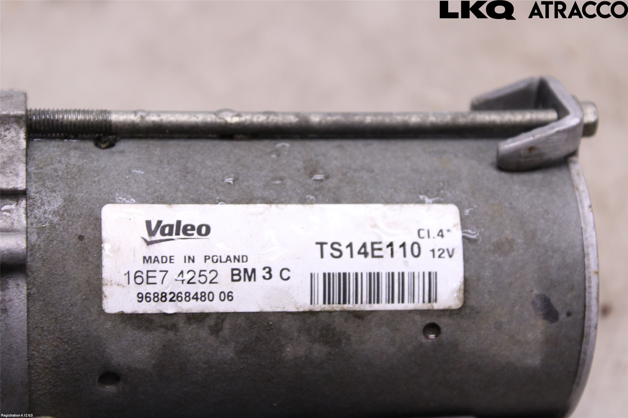 Citroen BERLINGO 08-18 Startmotor Diesel