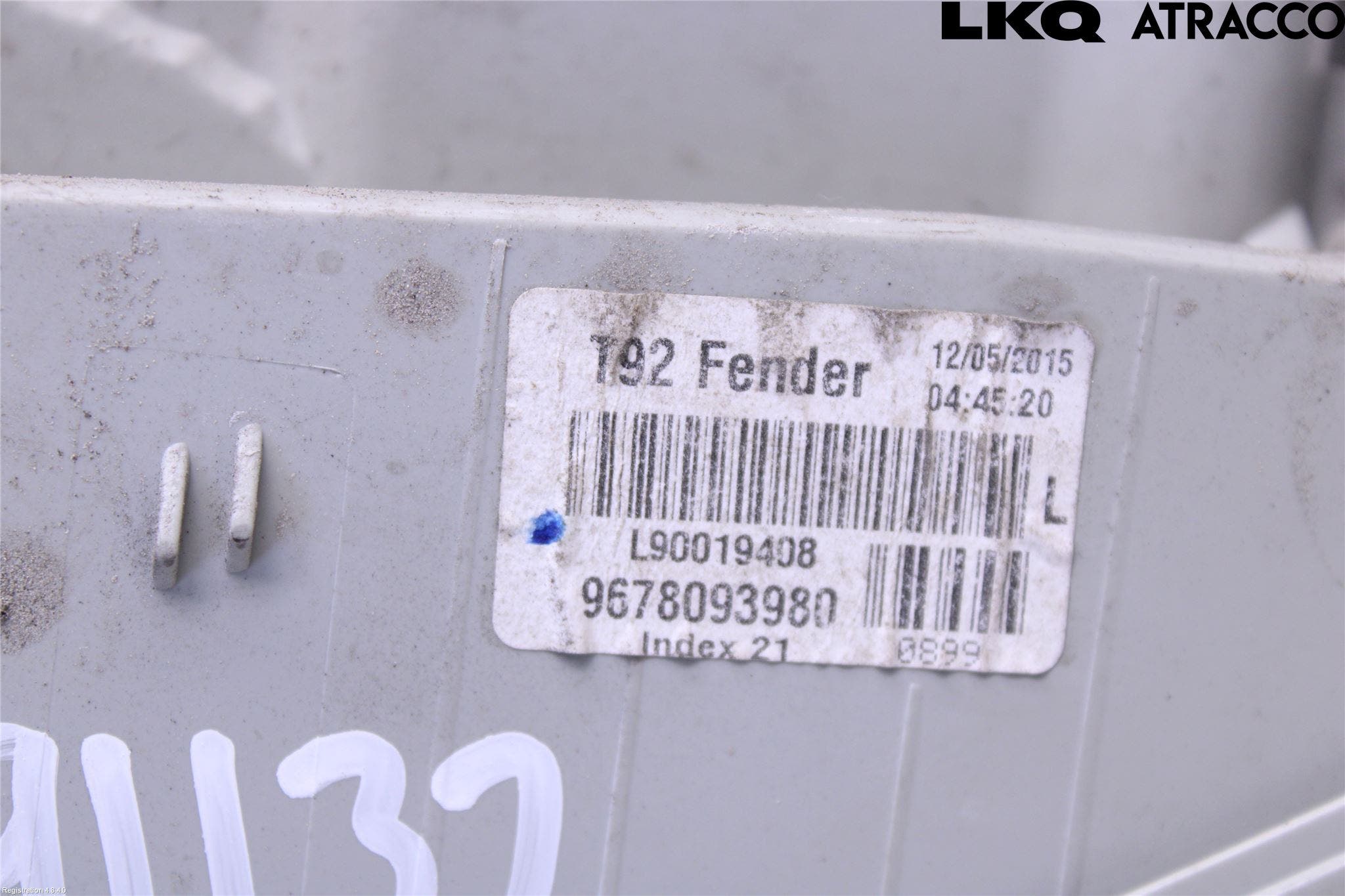 Peugeot 308 14-21 Bakljus Vänster