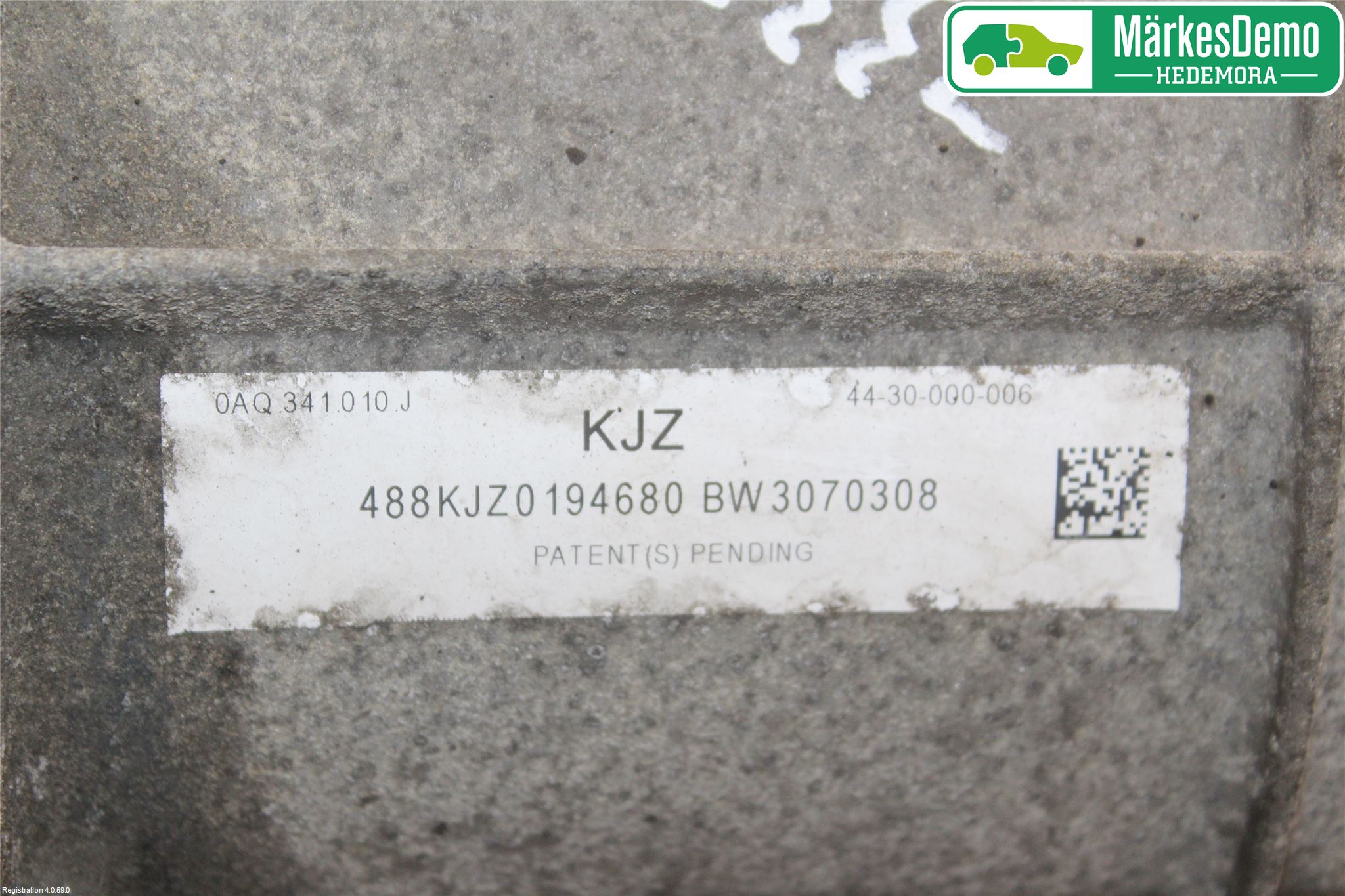 Audi Q7/SQ7 Framvagn Diffrential