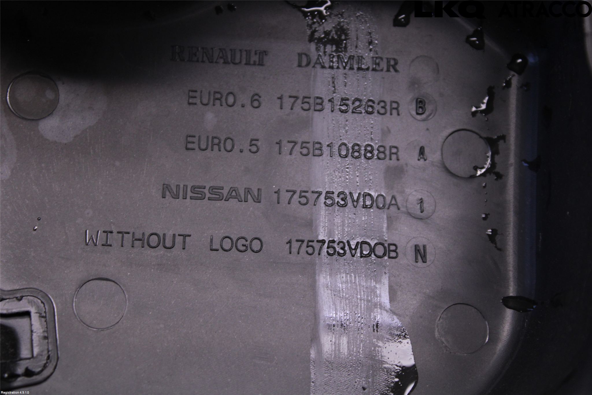 Nissan NV200/NV200 COMBI Motorkåpa