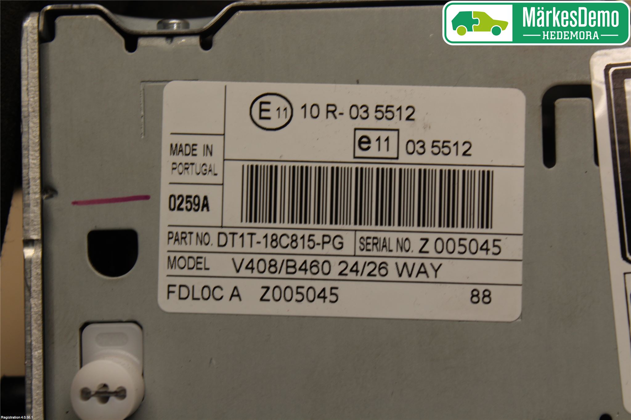 Ford TRANSIT/TOURNEO COURIER 13-23 Cd Radio - Multimediapanel