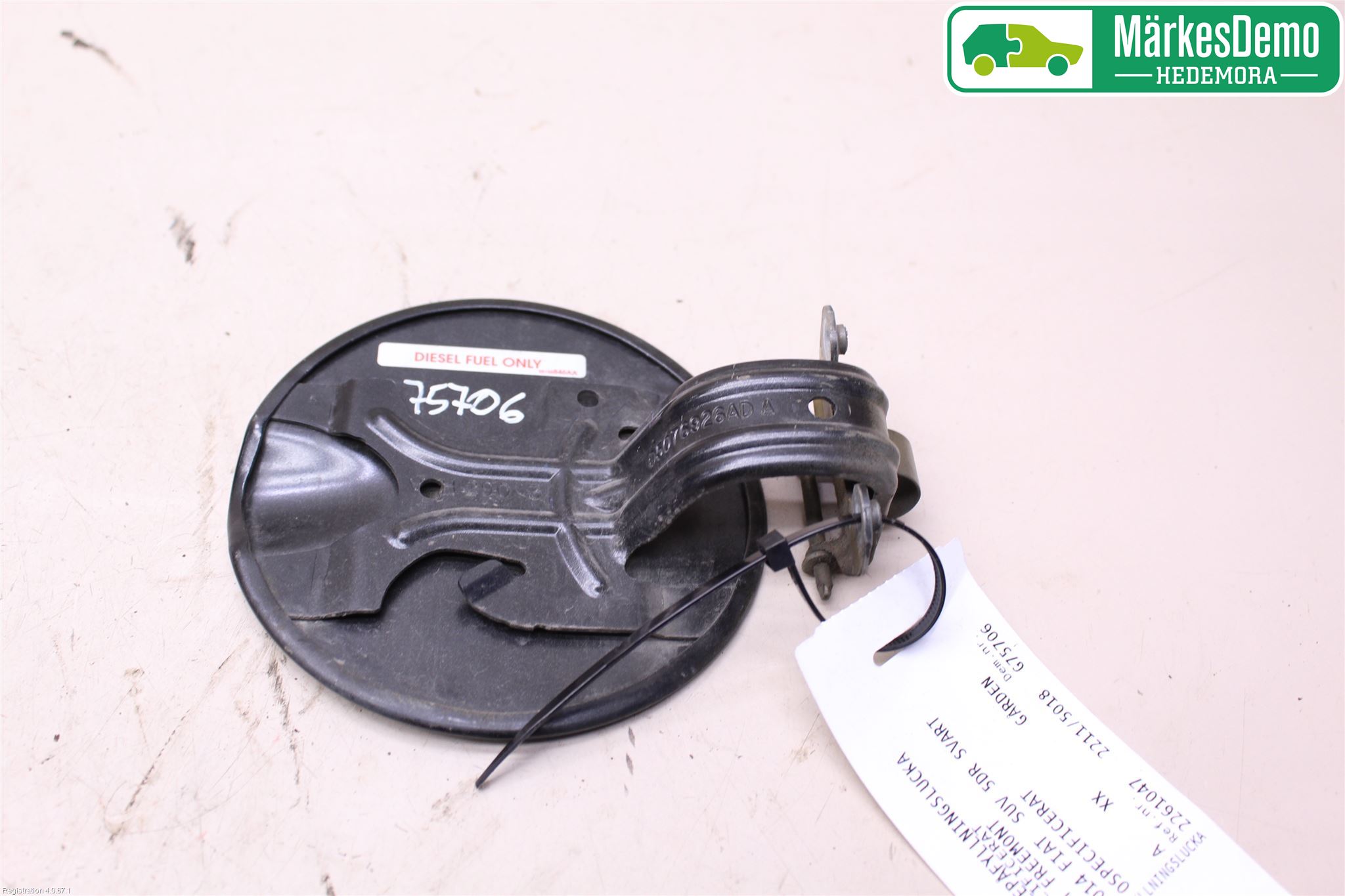 Fiat FREEMONT Tanklucka