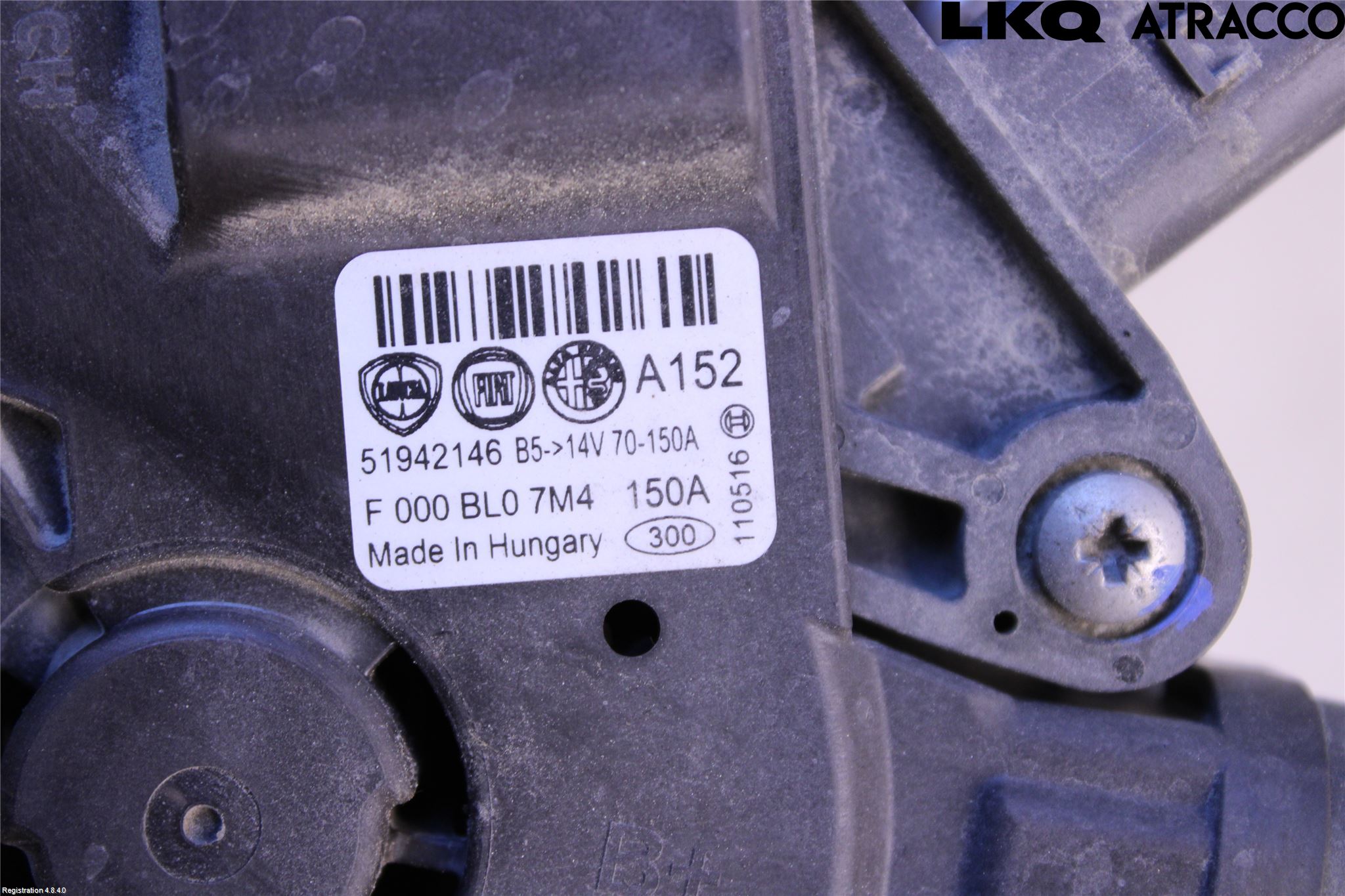 Fiat 500X 15- Generator