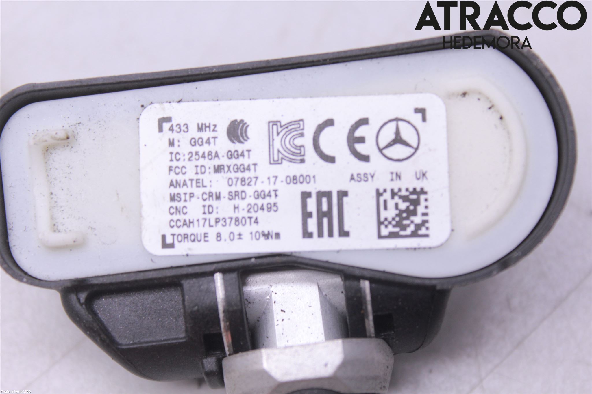 Mercedes-Benz MB C-KLASS (W204) 07-15 Givare Däcktryck