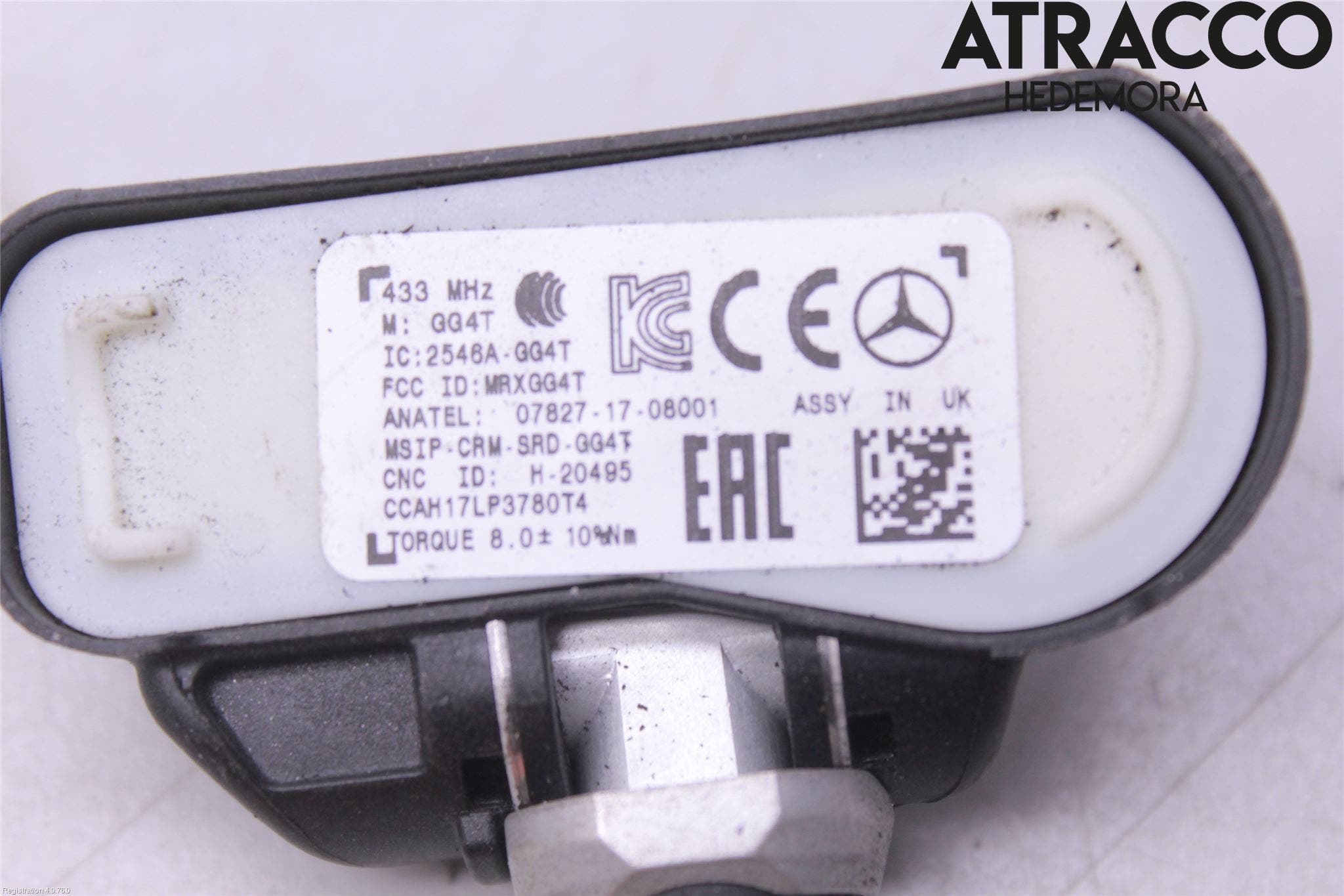 Mercedes-Benz MB C-KLASS (W204) 07-15 Givare Däcktryck