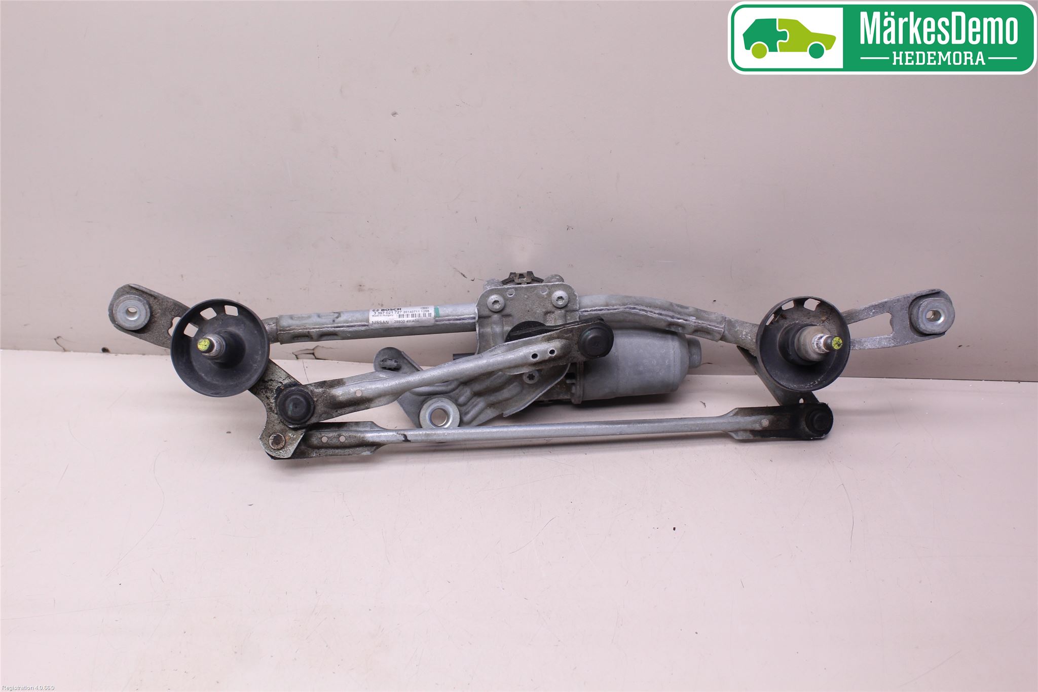 Nissan PULSAR Torkarmekanism Vindruta