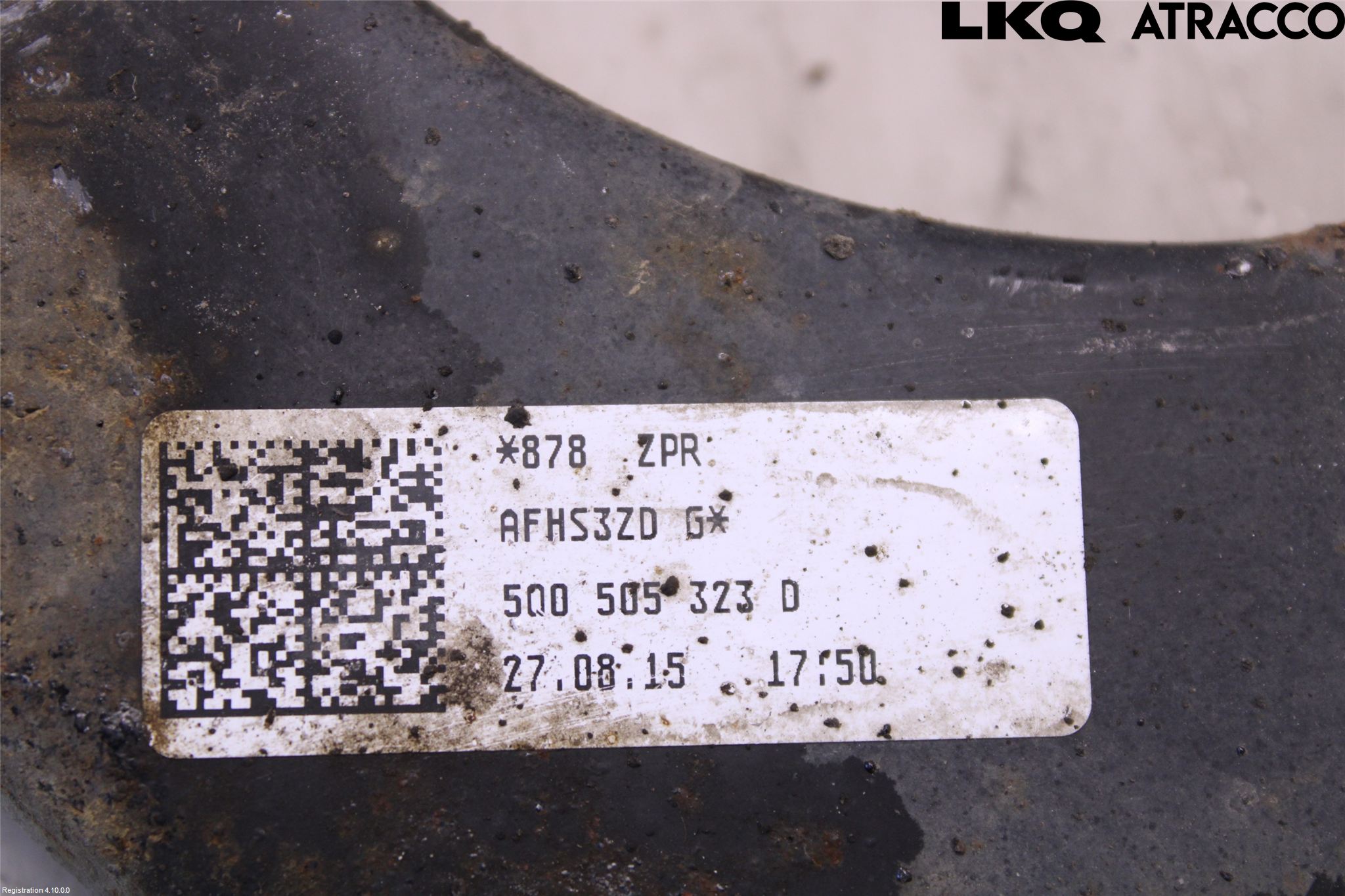 Audi A3/S3 8V 13-20 Bärarm Bak Övre Höger