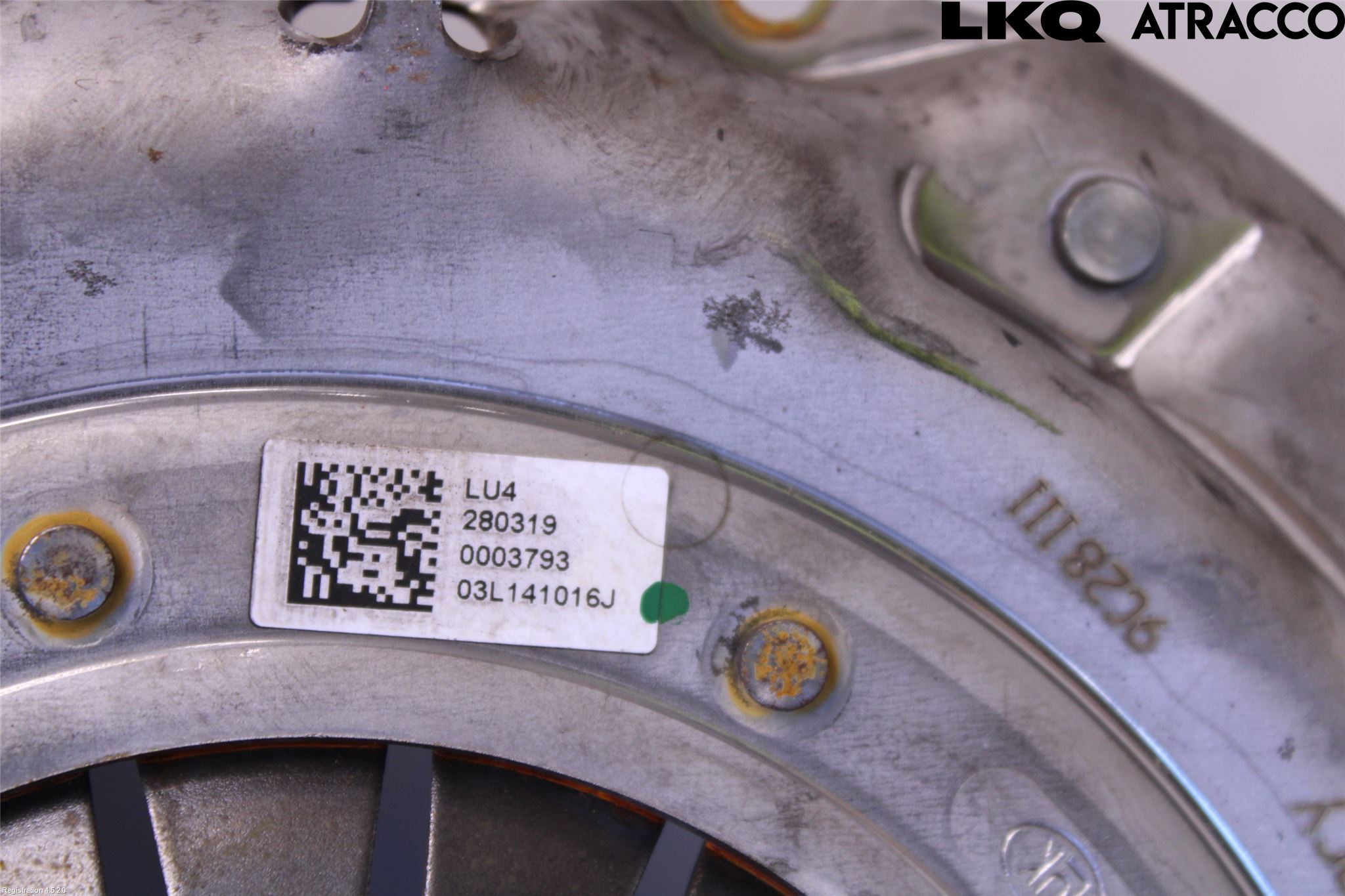 Volkswagen VW CADDY 16-20 Koppling Tryckplatta