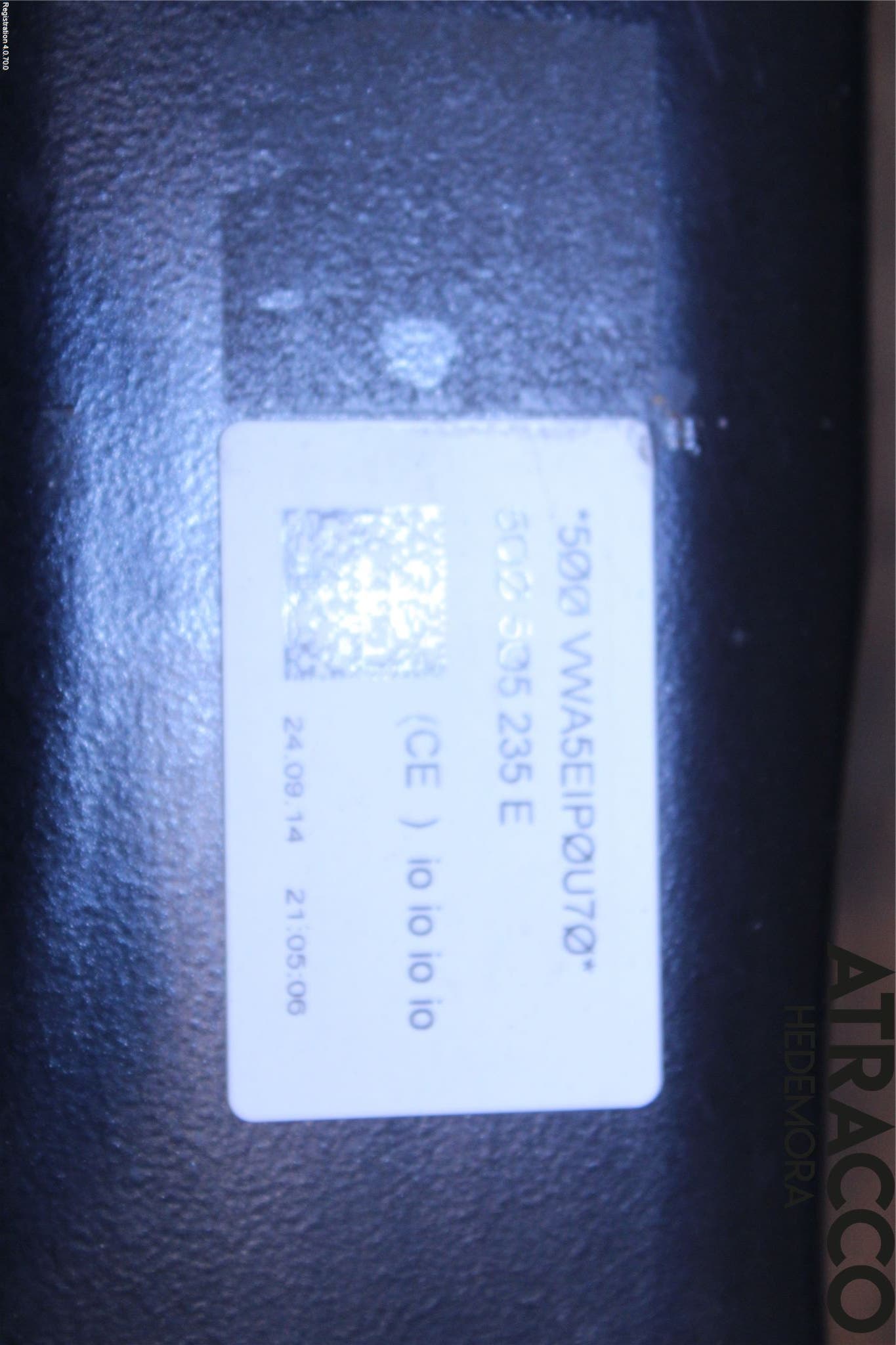 Volkswagen VW GOLF / E-GOLF VII 13-20 Bakaxelbalk