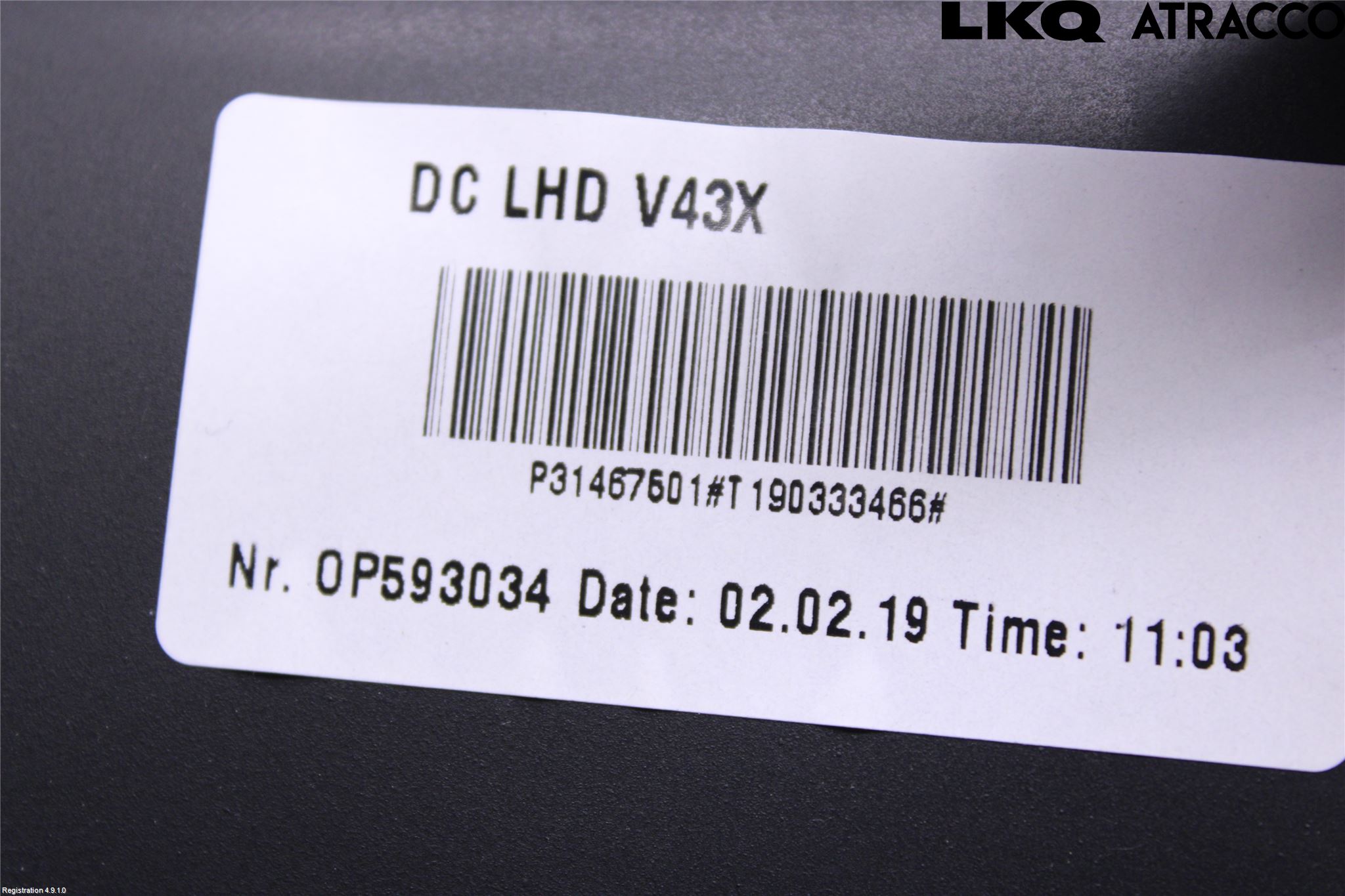 Volvo V60 19- Instrumentsarg