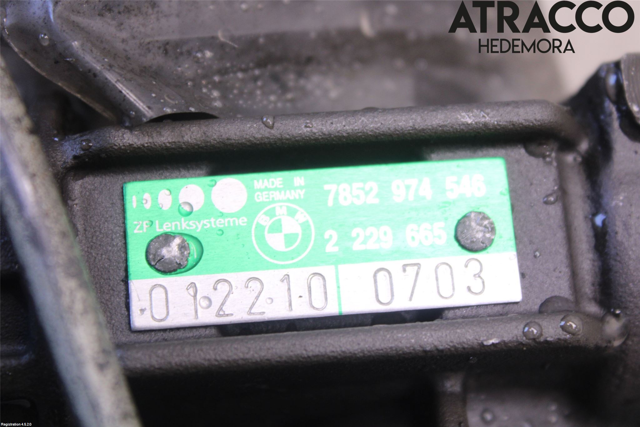 BMW 3 E46      98-05 Styrväxel Servo -Snäcka