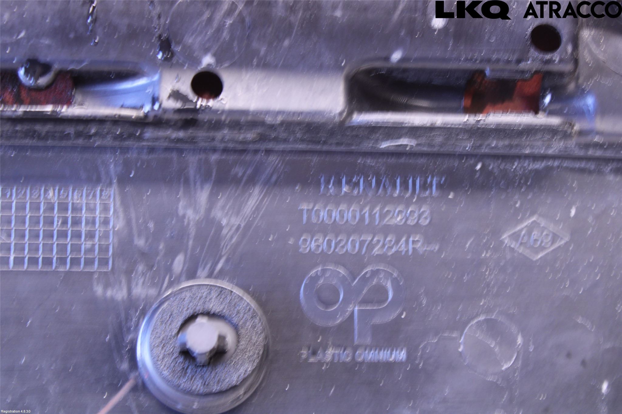 Renault CLIO IV 12-16 Spoiler Baklucka