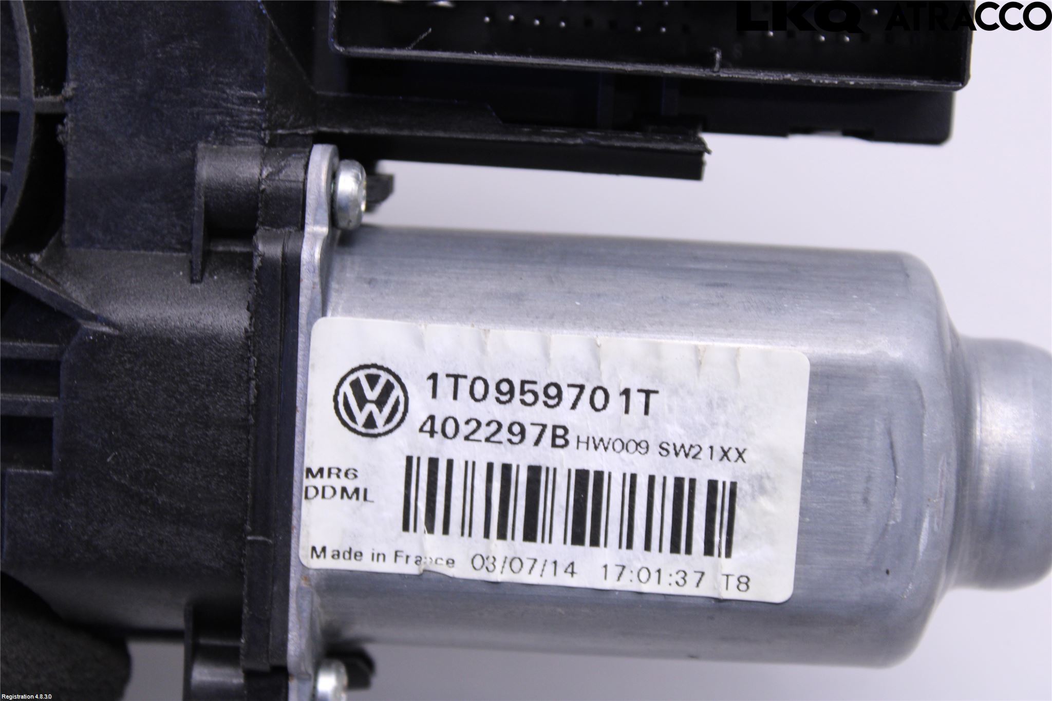 Volkswagen VW TOURAN 10-15 Fönsterhissmotor