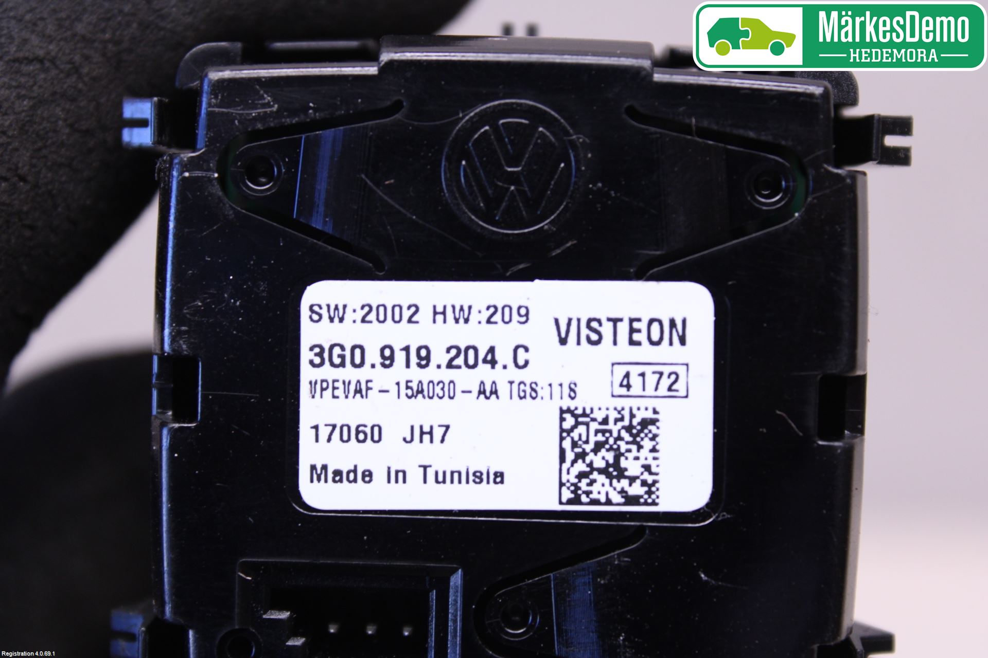 Volkswagen VW PASSAT 15-19 Instrument Klocka
