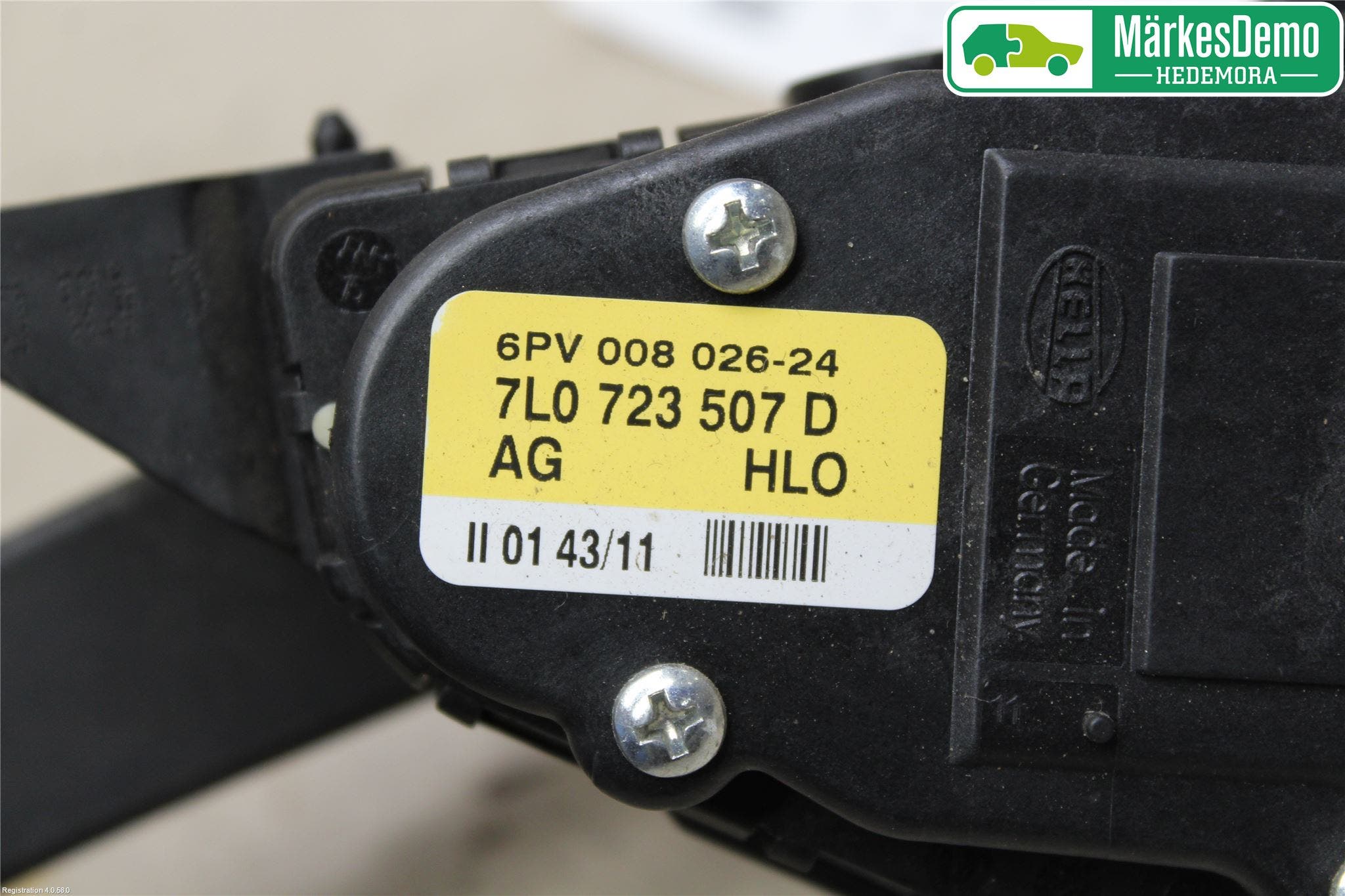 Volkswagen VW TOUAREG 7P 11-18 Gaspedal