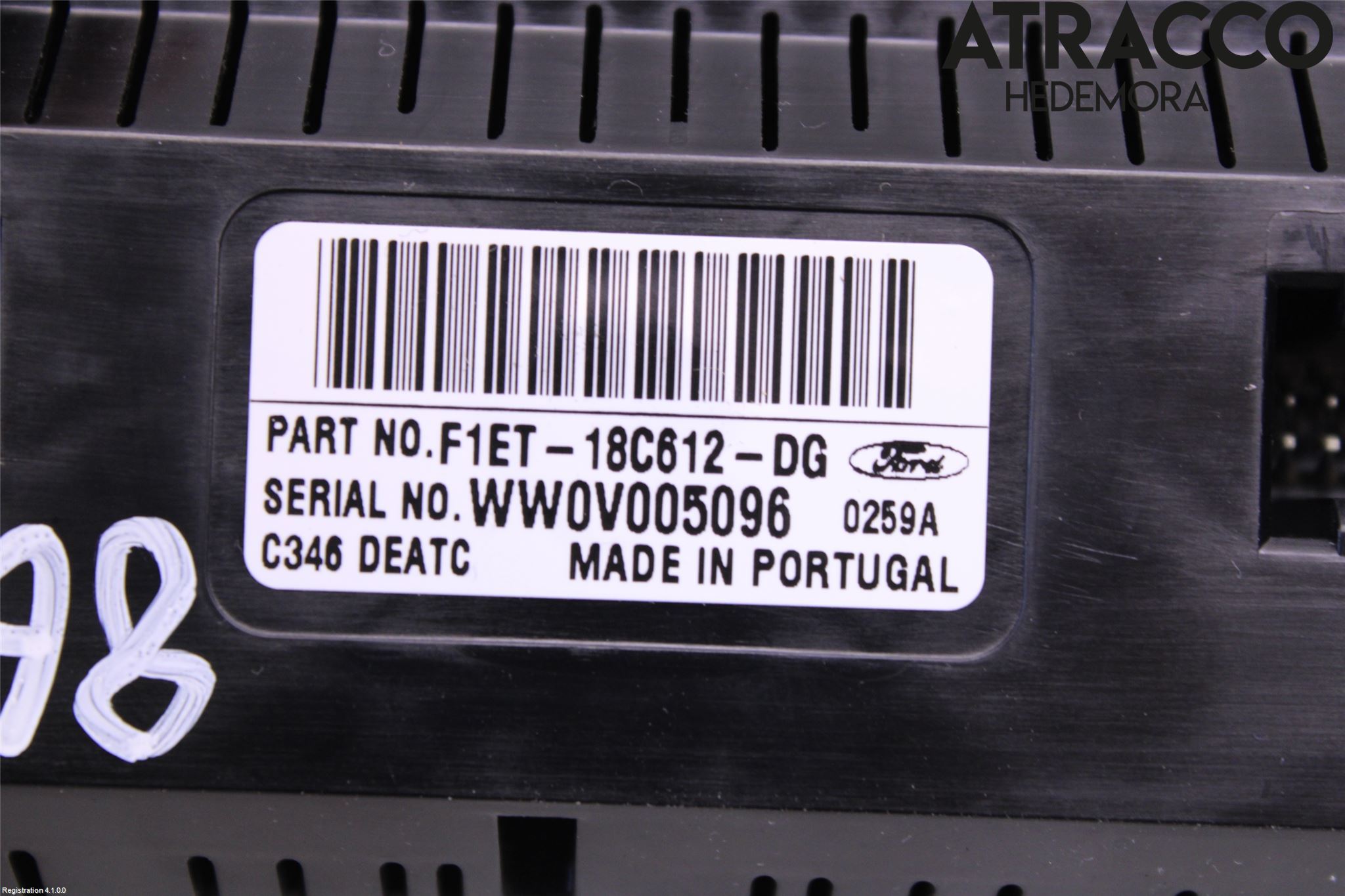 Ford FOCUS 15-18 Ac Styrenhet Ac Manöveren