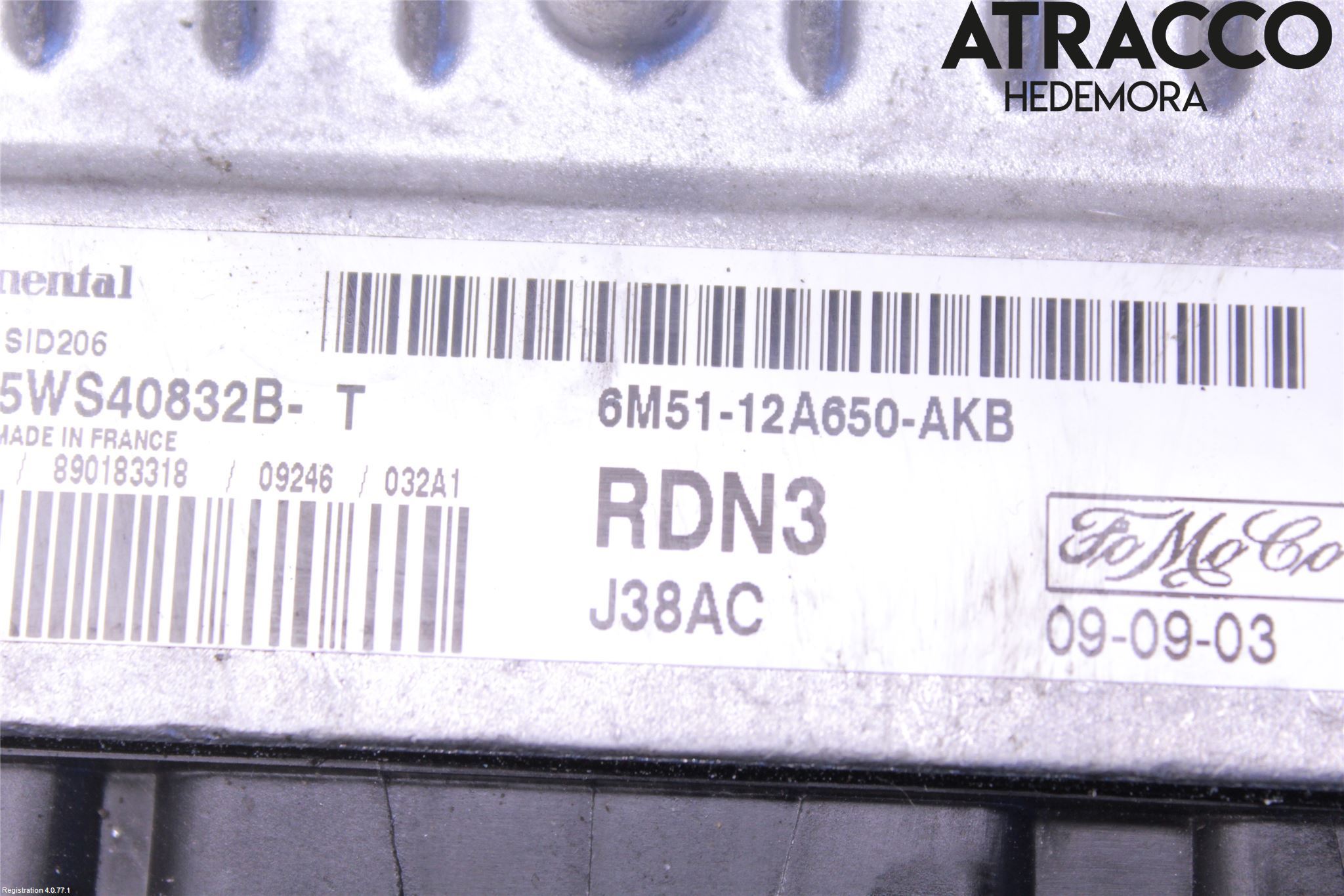 Ford FOCUS C-MAX I 07-10 Styrenhet Insprut Bensin