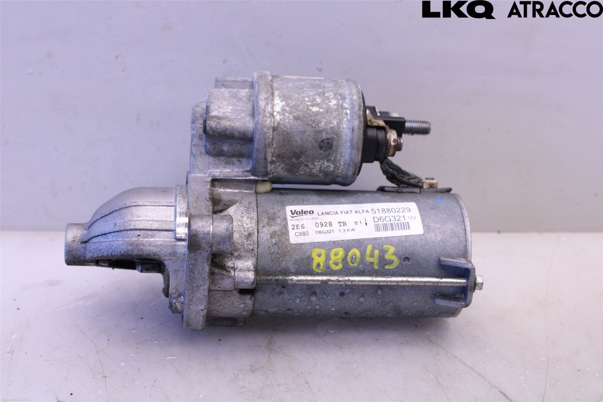 Fiat DOBLO CARGO Startmotor Diesel