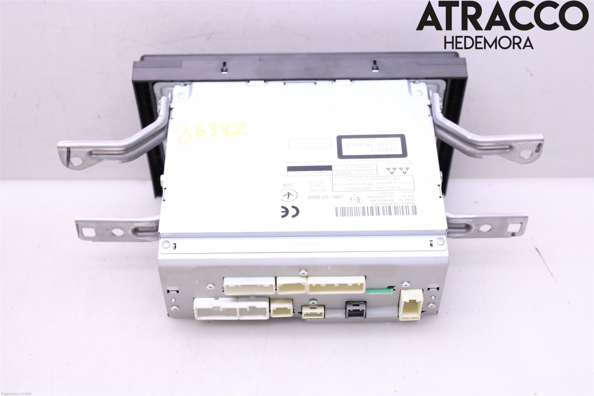 Toyota AURIS 13-19 Cd Radio - Multimediapanel