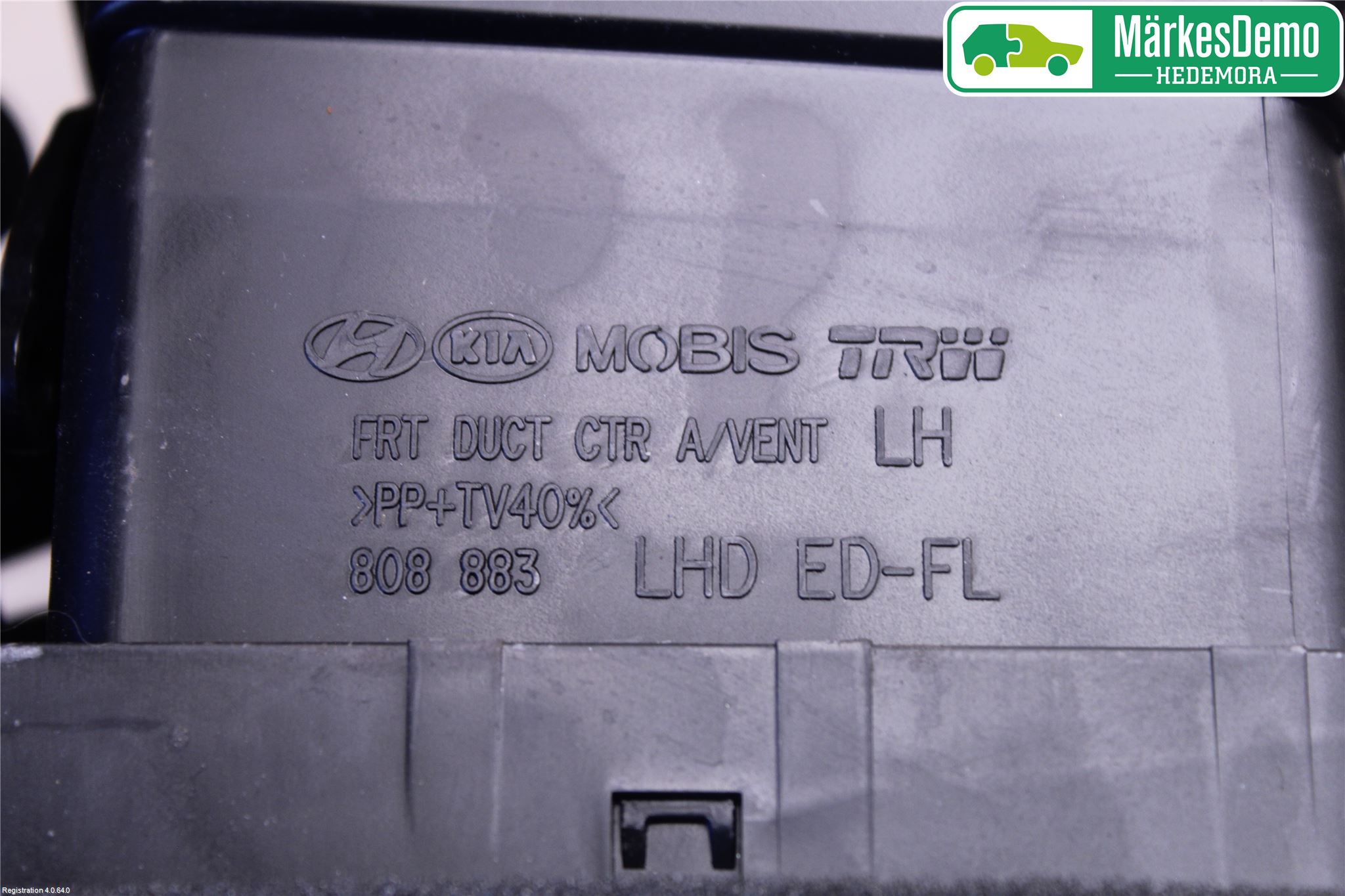 Kia CEED 06-12 Defrosterkanal-Munstycke