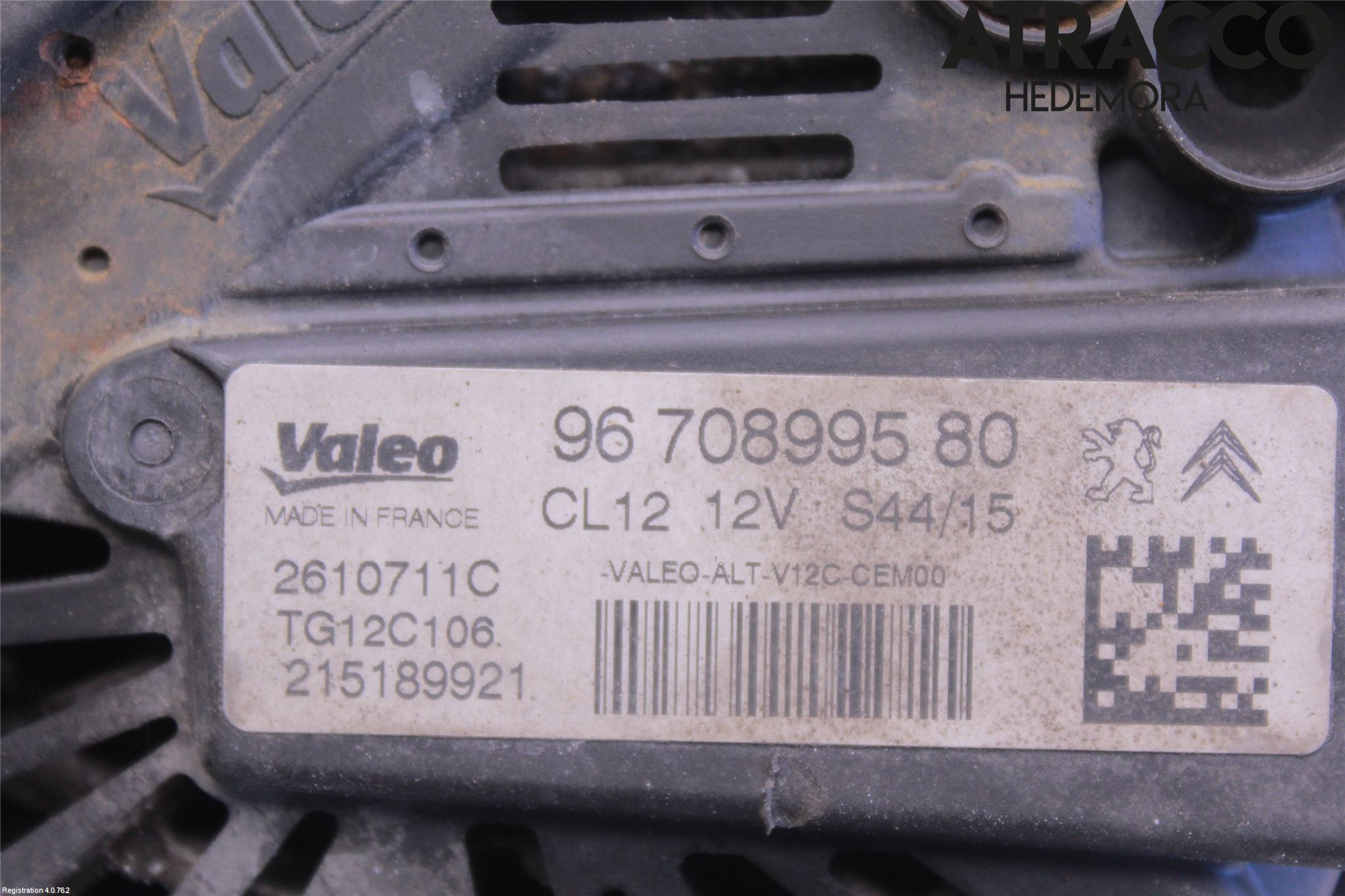 Peugeot PEUGOT 208 16-19 Generator