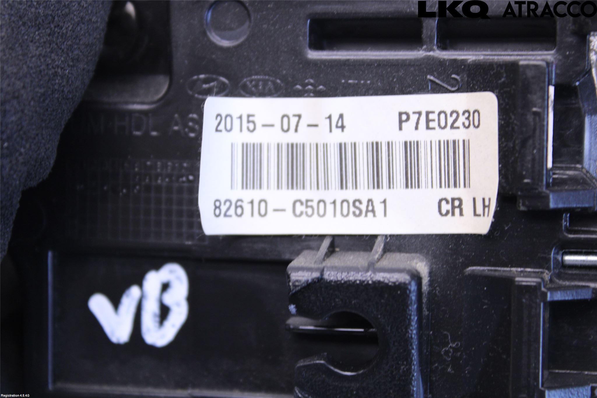 Kia SORENTO 15-20 Dörrhandtag Inre Vä