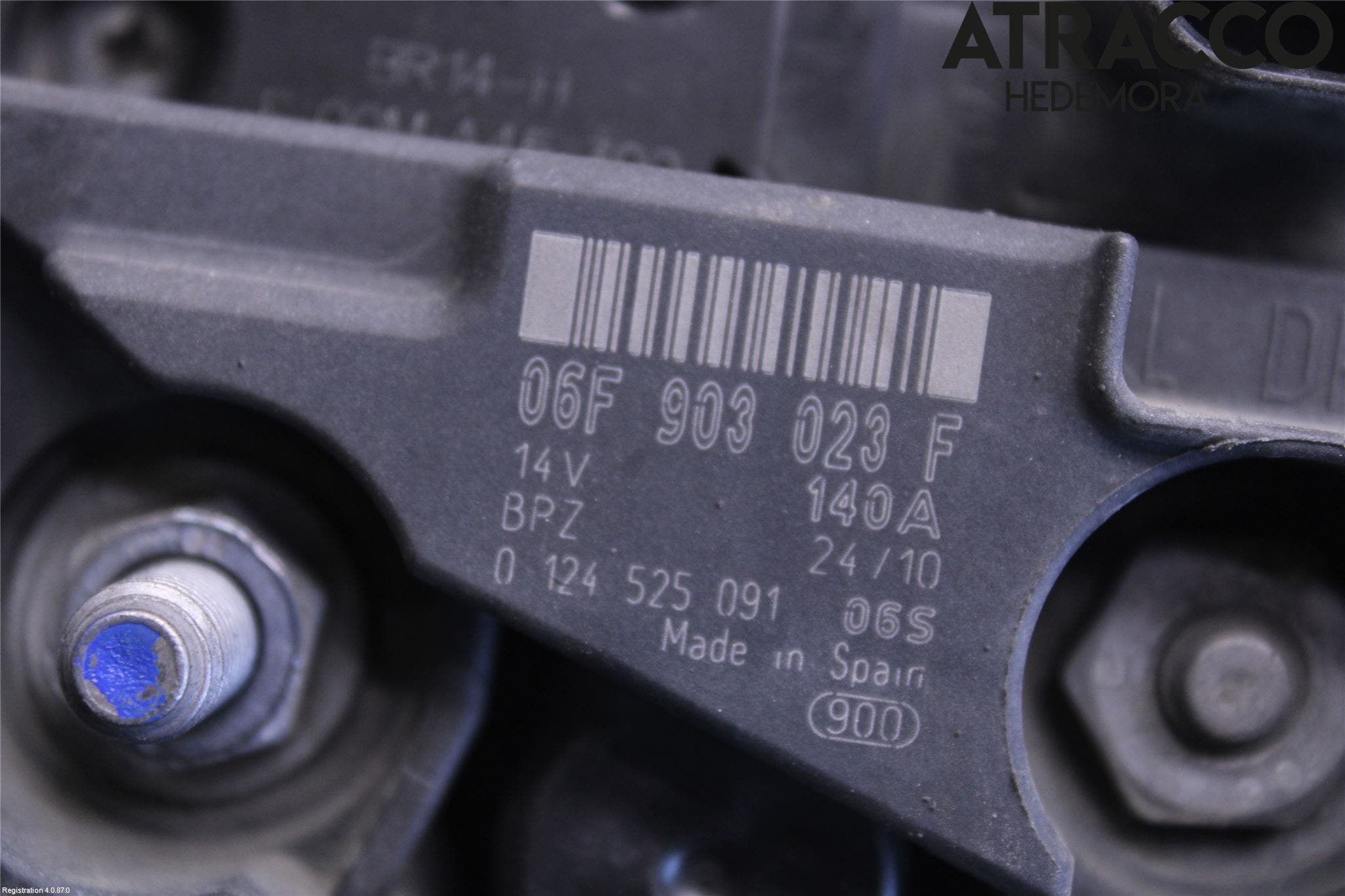 Audi A3/S3 05-13 Generator