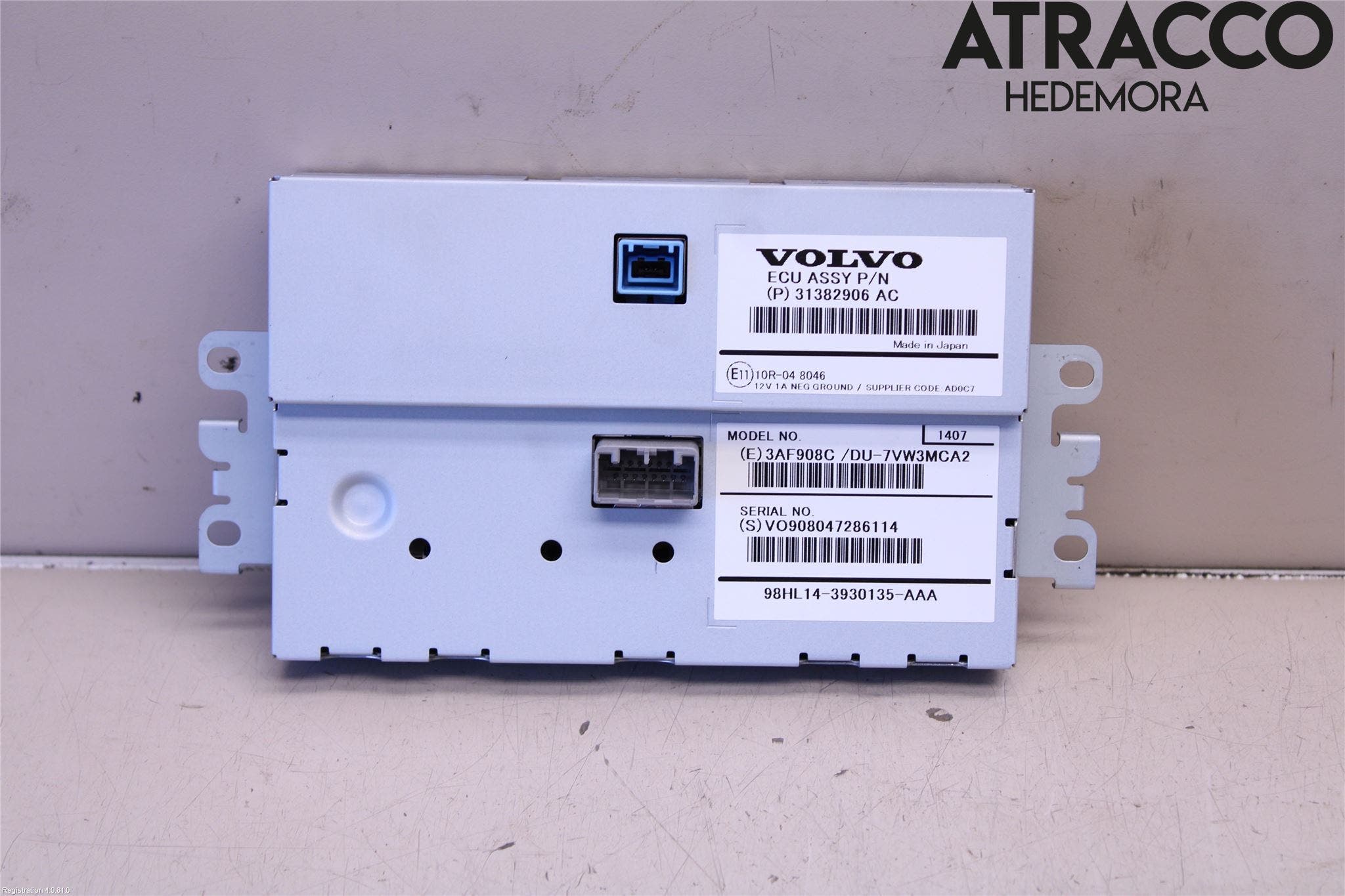 Volvo V70 14-16 Bildskärm