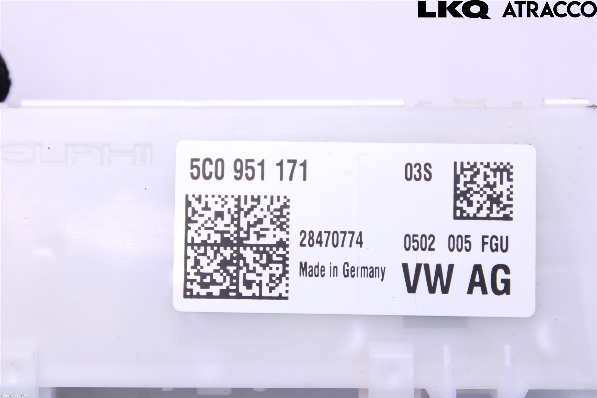 Volkswagen VW AMAROK 2H 10-22 Sensor Glaskross