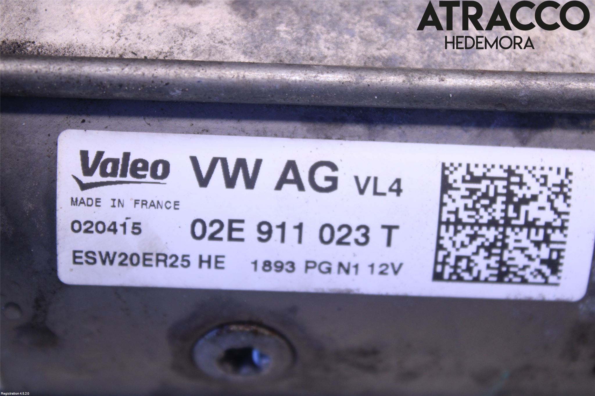 Volkswagen VW PASSAT 15-19 Startmotor Diesel