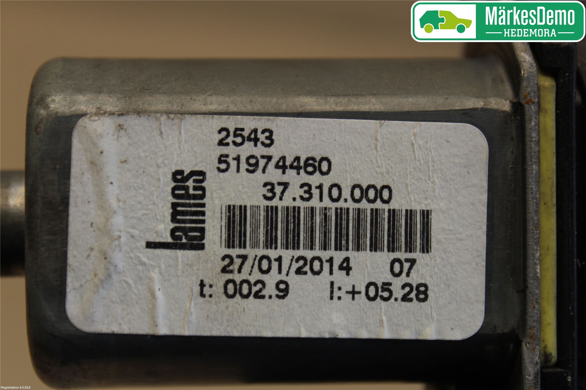 Ford KA 09-16 Fönsterhiss El Kompl