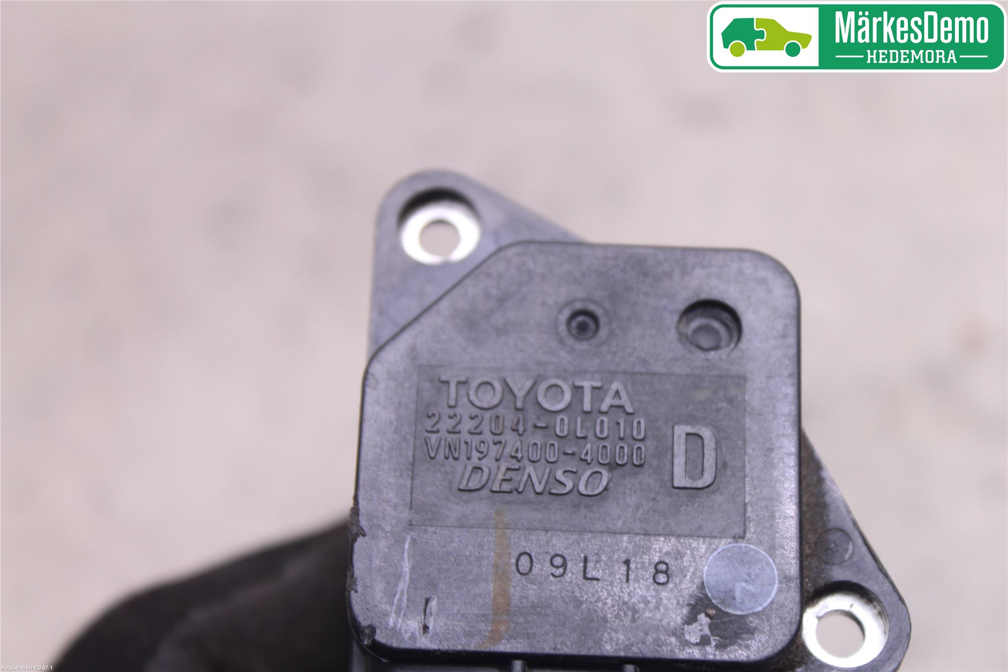 Toyota HILUX 05-16 Injluftmassamätare