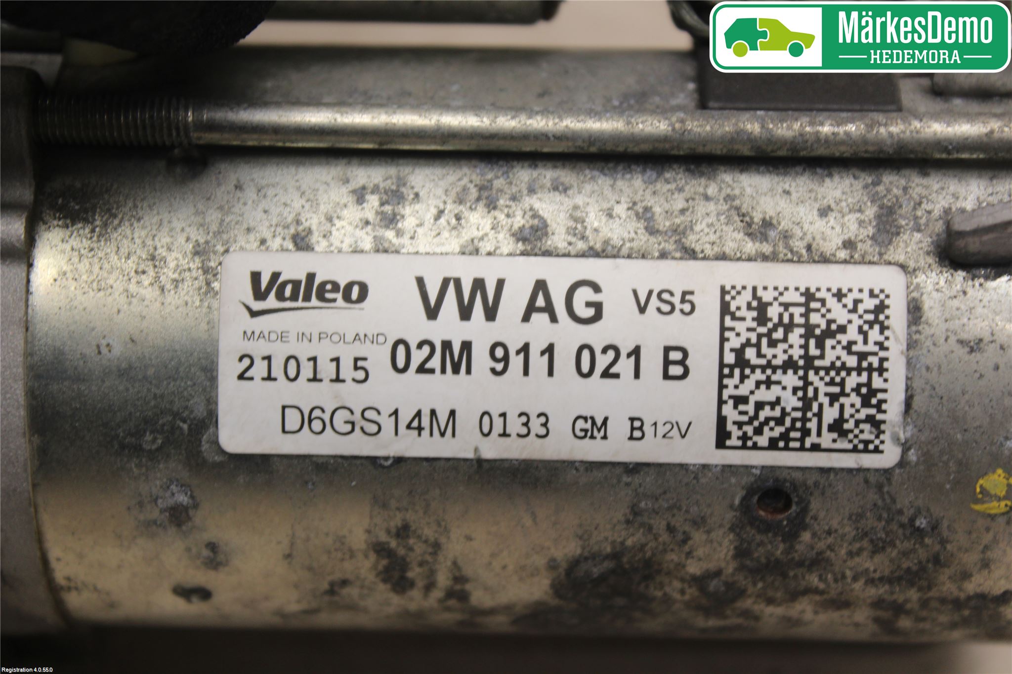 Volkswagen VW TIGUAN 07-16 Startmotor