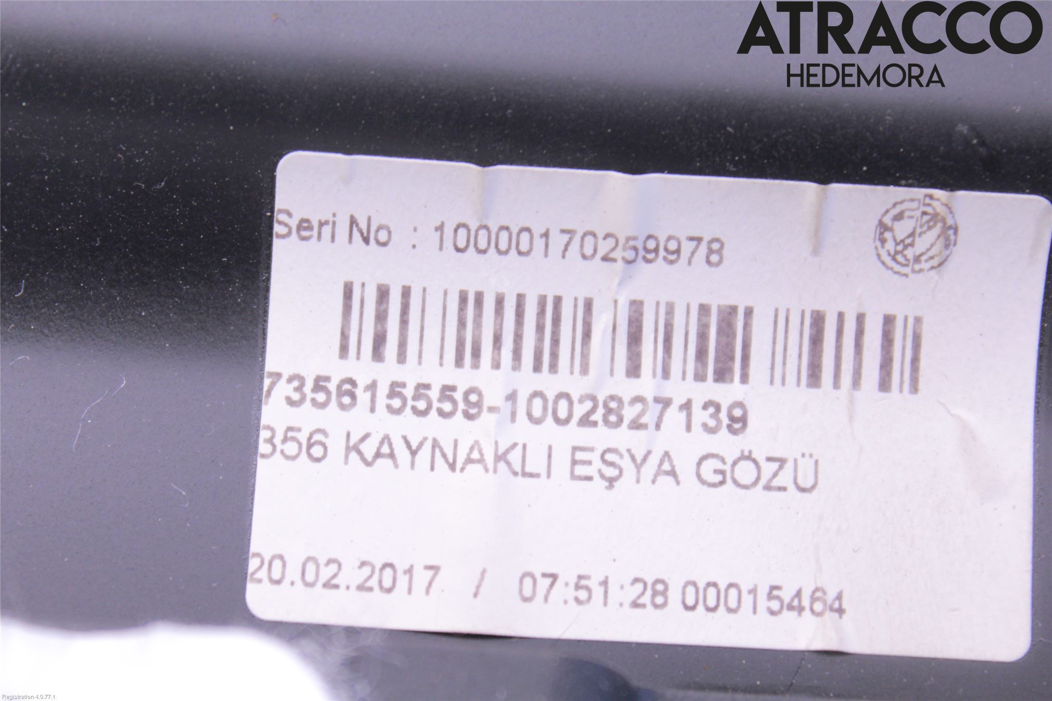 Fiat TIPO/CROSS 16- Handskfack