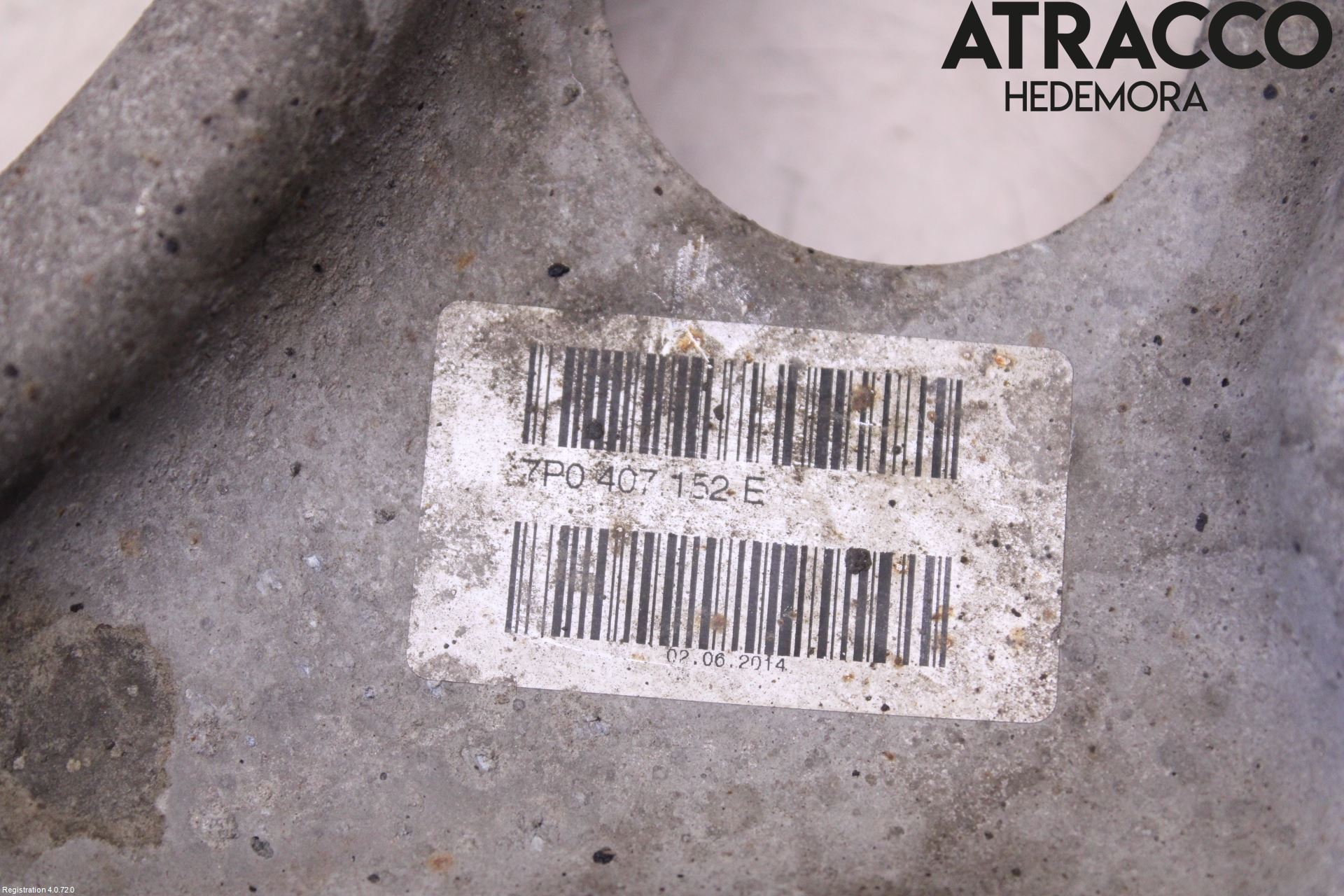 Volkswagen VW TOUAREG 7P 11-18 Bärarm Fram Undre Hö
