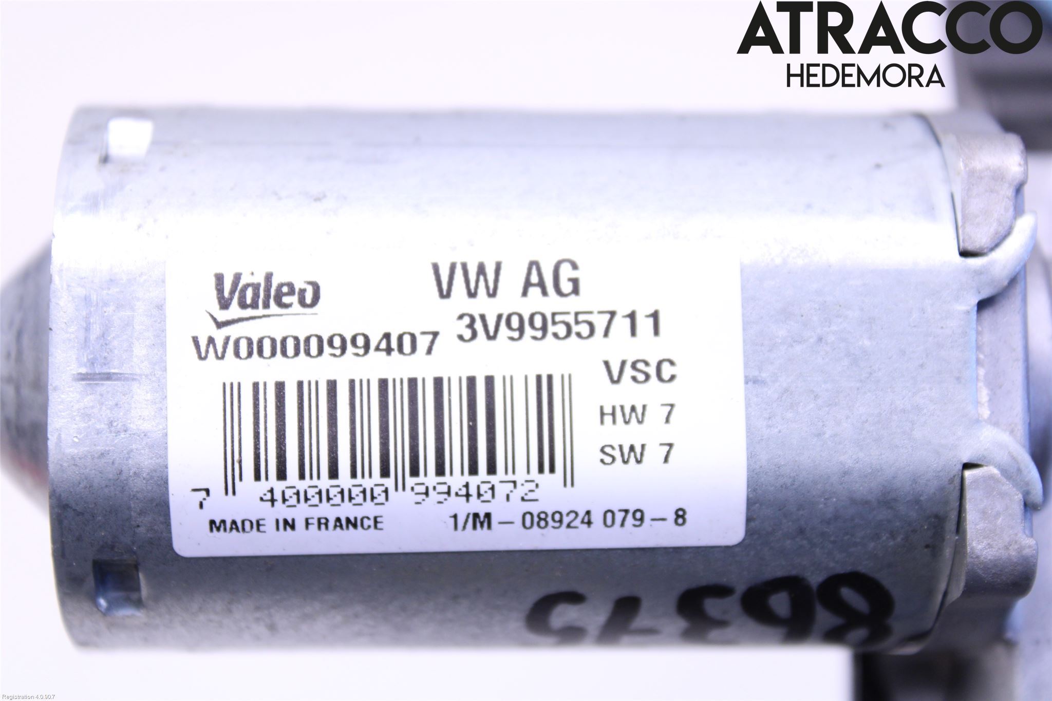 Skoda SUPERB 16-24 Torkarmotor Baklucka