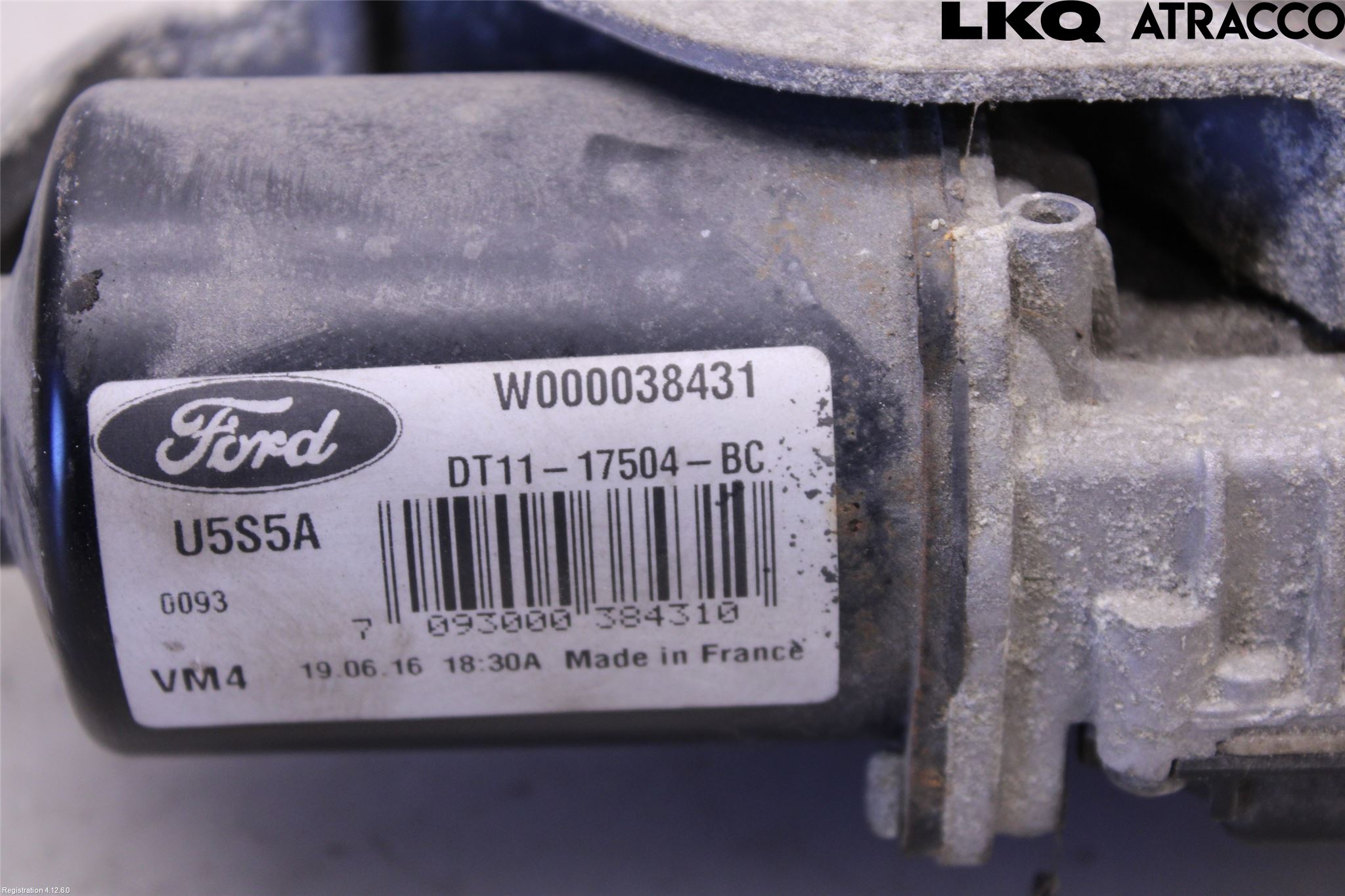 Ford TRANSIT/TOURNEO CONNECT 13-22 Torkarmotor Vindruta