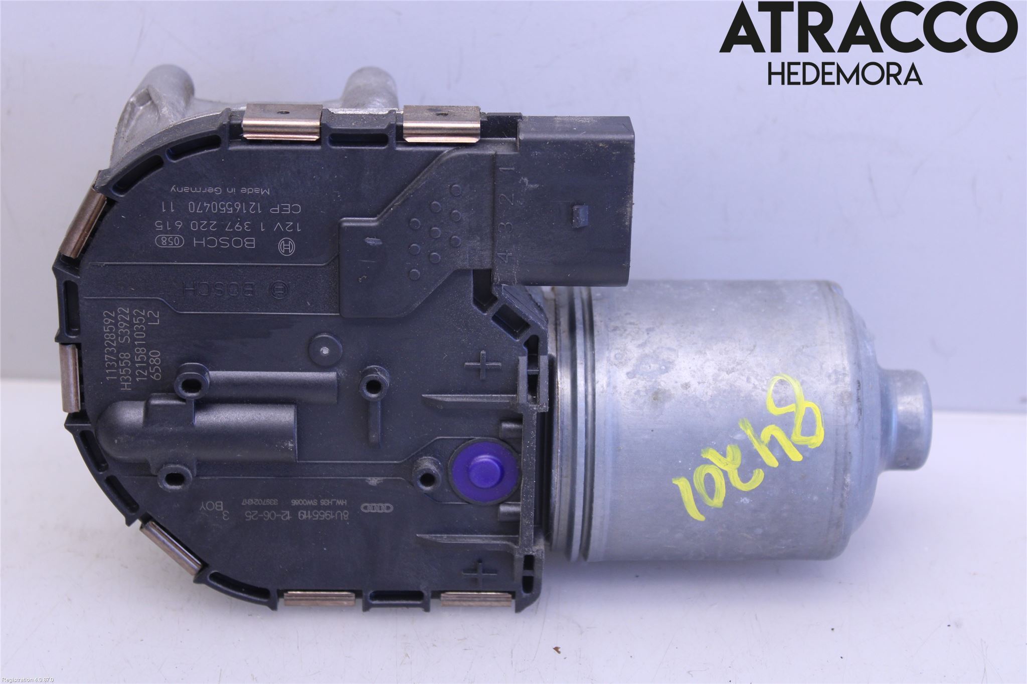 Audi Q3 8U 12-18 Torkarmotor Vindruta