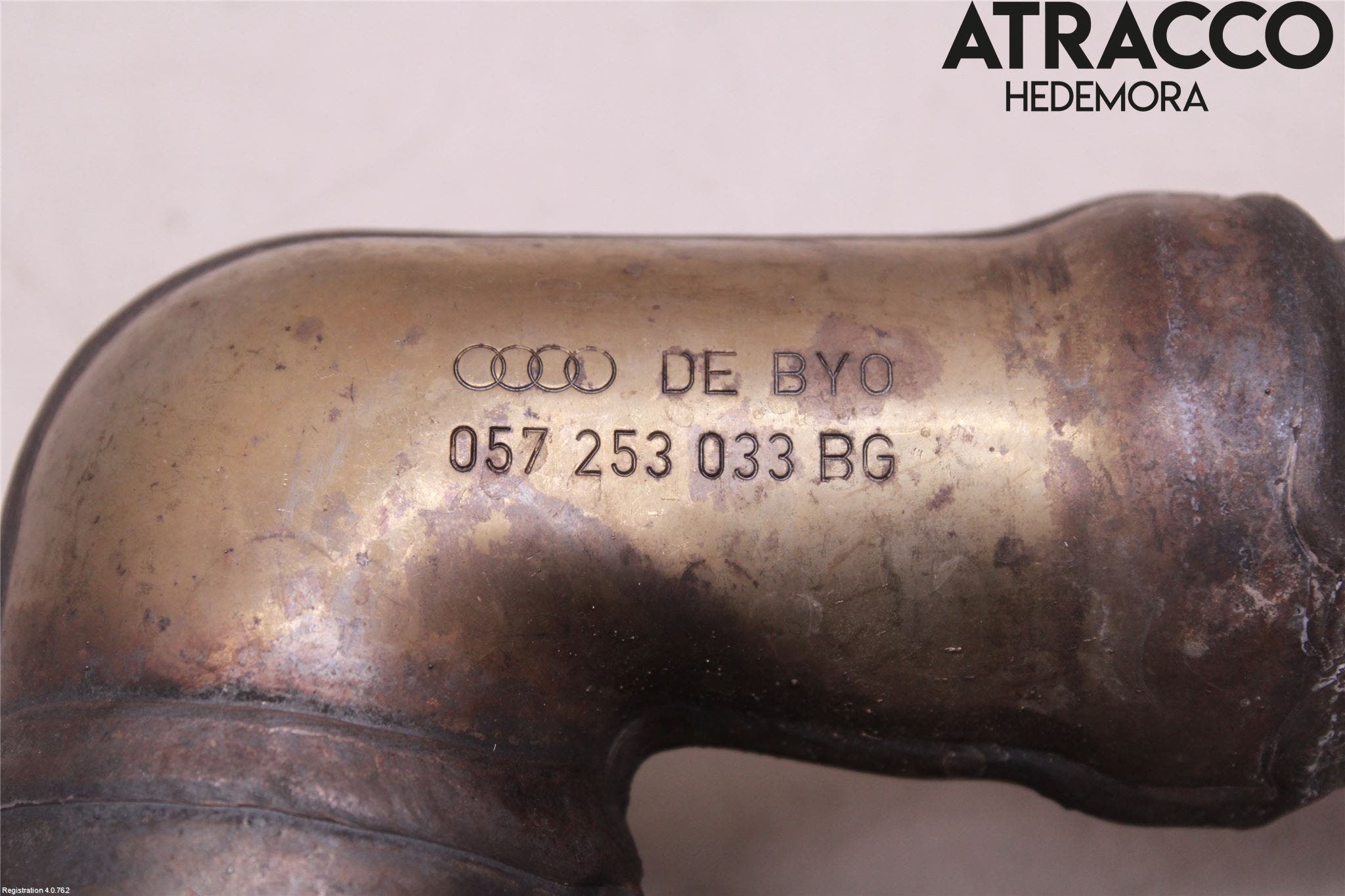 Volkswagen VW TOUAREG 7P 11-18 Grenrör Avgas