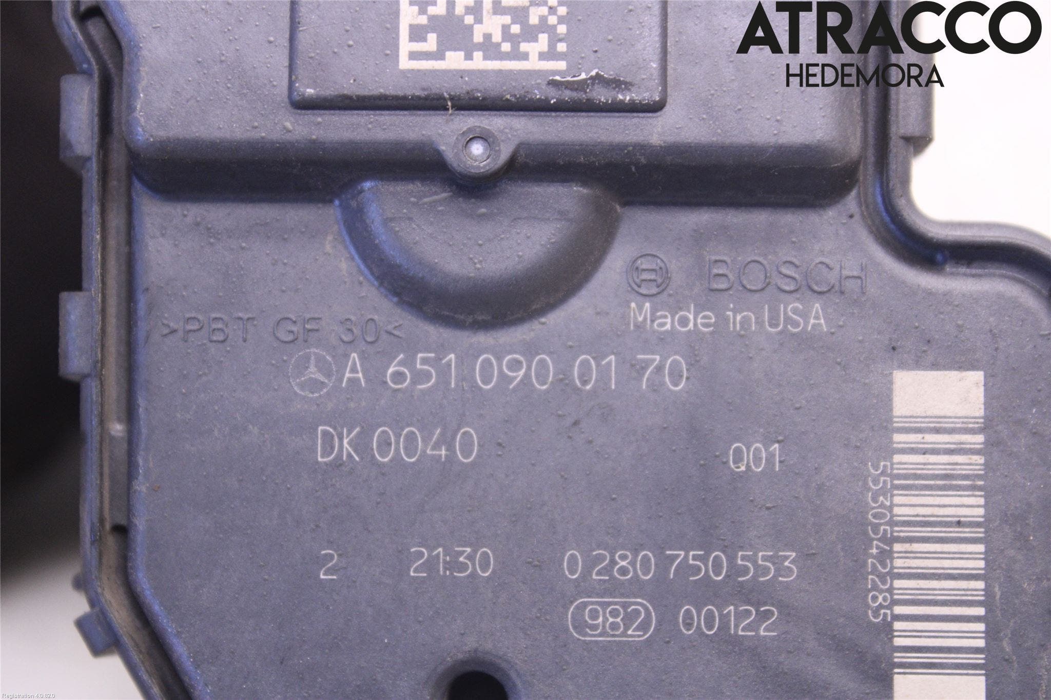 Mercedes-Benz MB C-KLASS (W204) 07-15 Injspjällhus