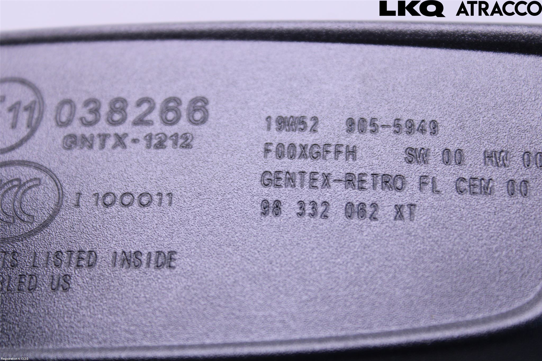 Peugeot 508 19- Spegel Invändig El