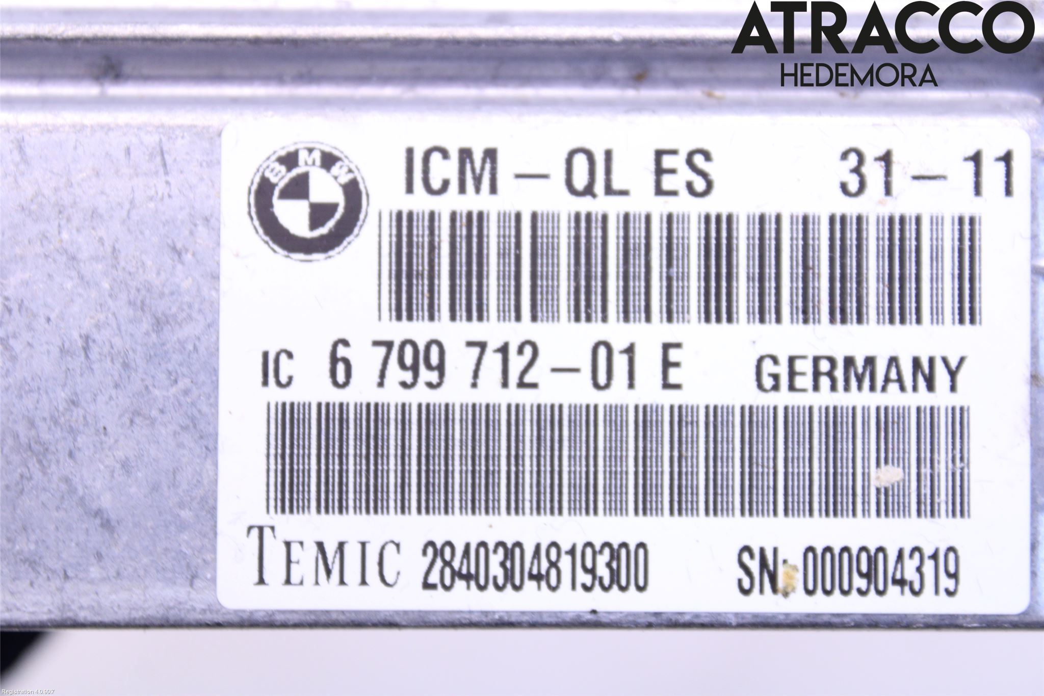 BMW 5 F10/F11/F18 09-17 Styrenhet Övrigt