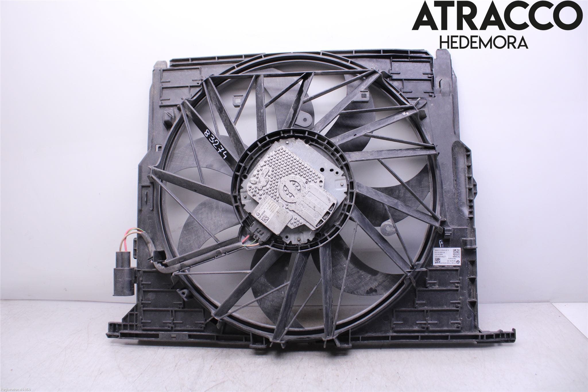 BMW 5 F10/F11/F18 09-17 Kylfläkt El