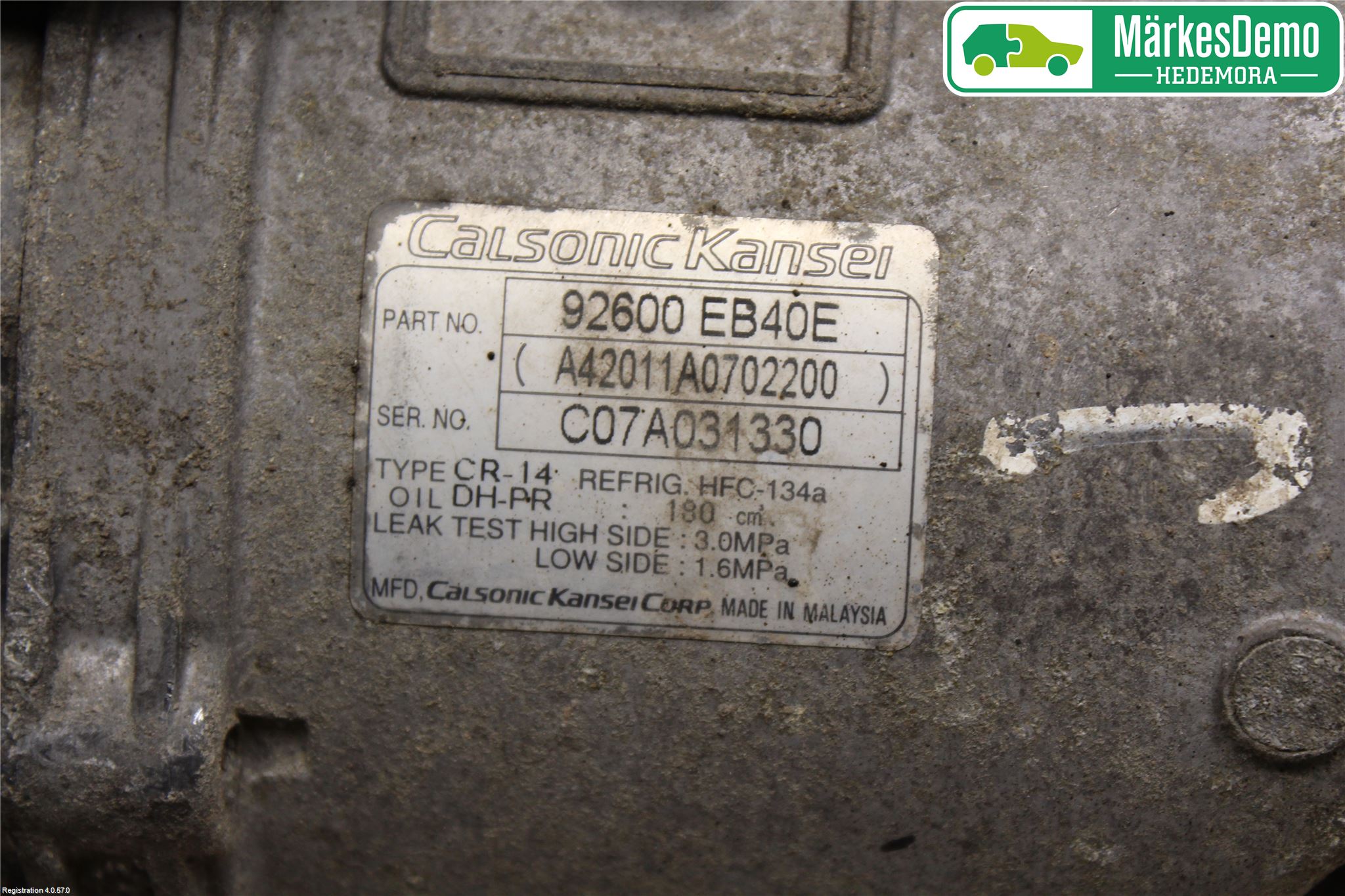 Nissan NAVARA 05-16 Ac Kompressor